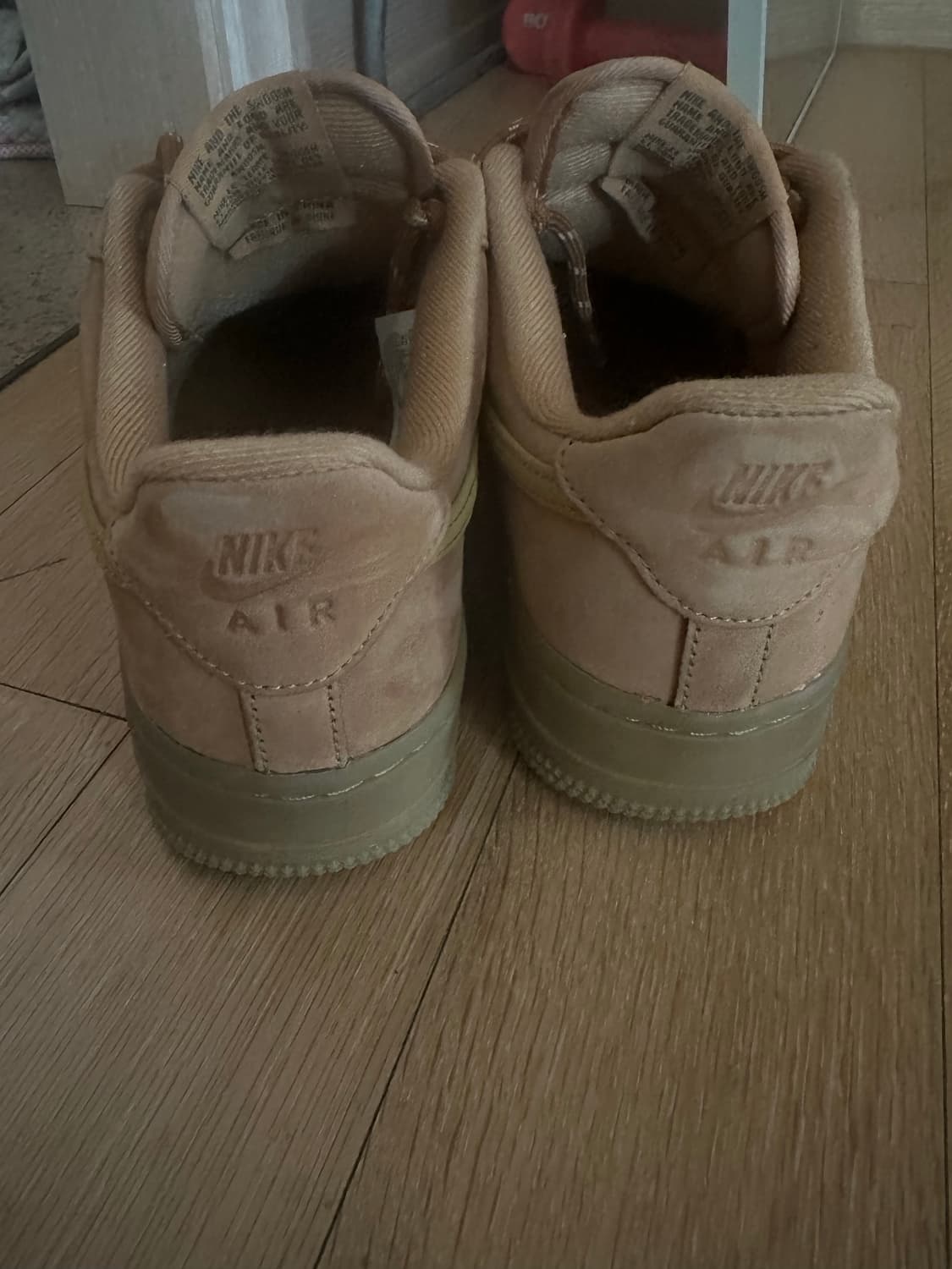 (W) 나이키 에어포스 1 '07 WB 플랙스 위트 240 된장포스 상품이미지4