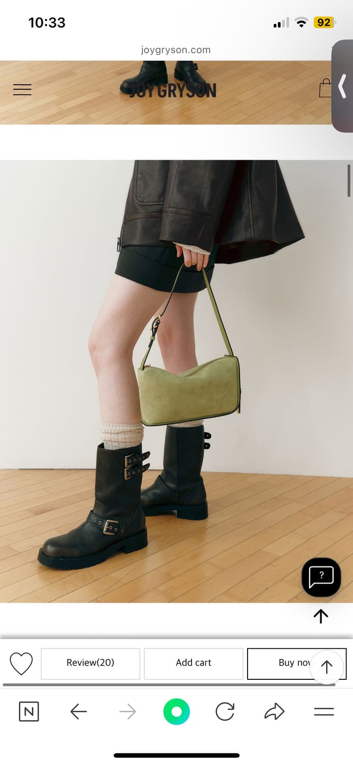 조이그라이슨 크레센트 숄더백 SWEET PEA 상품이미지4