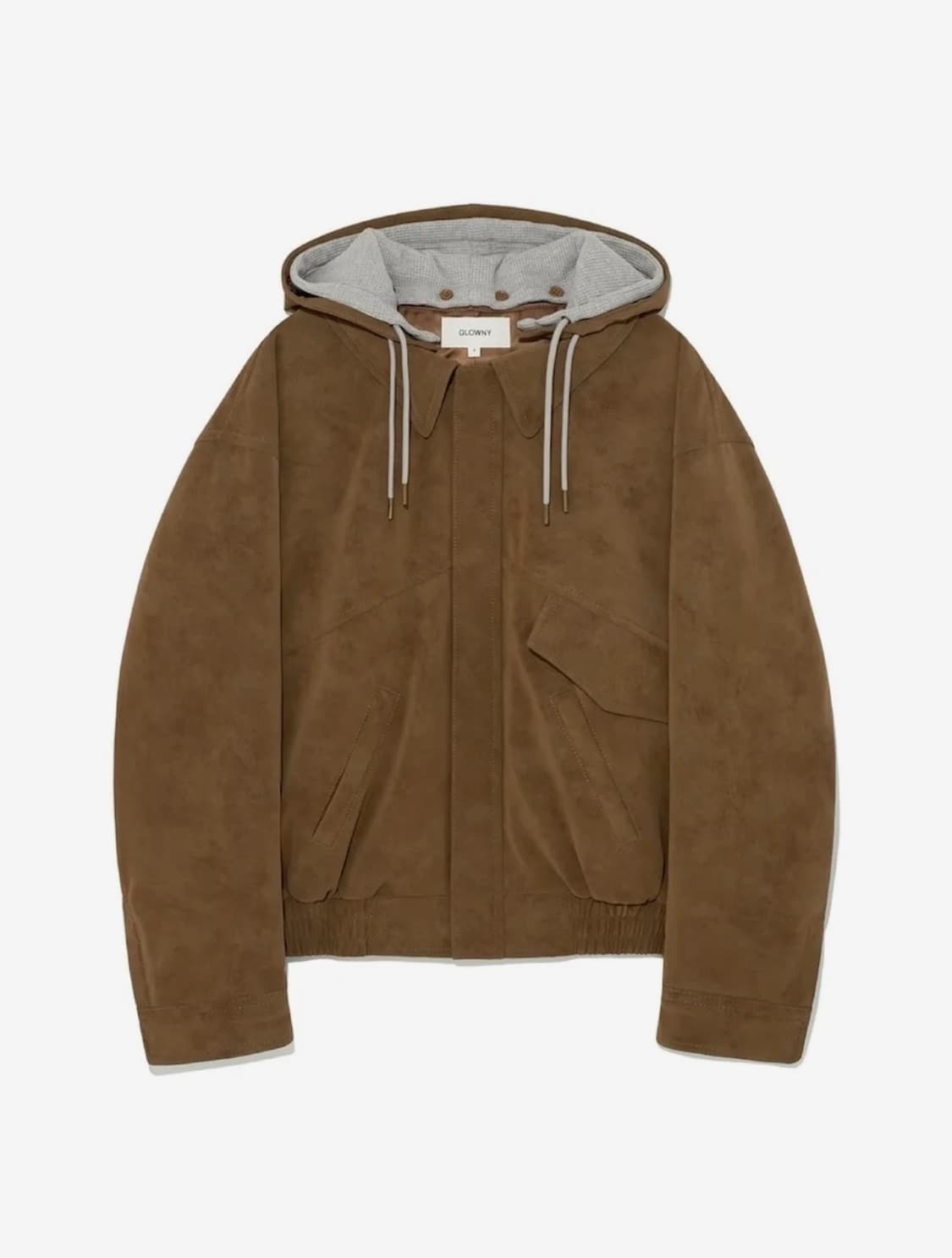 글로니 어반 스웨이드 점퍼 브라운 L 상품이미지1