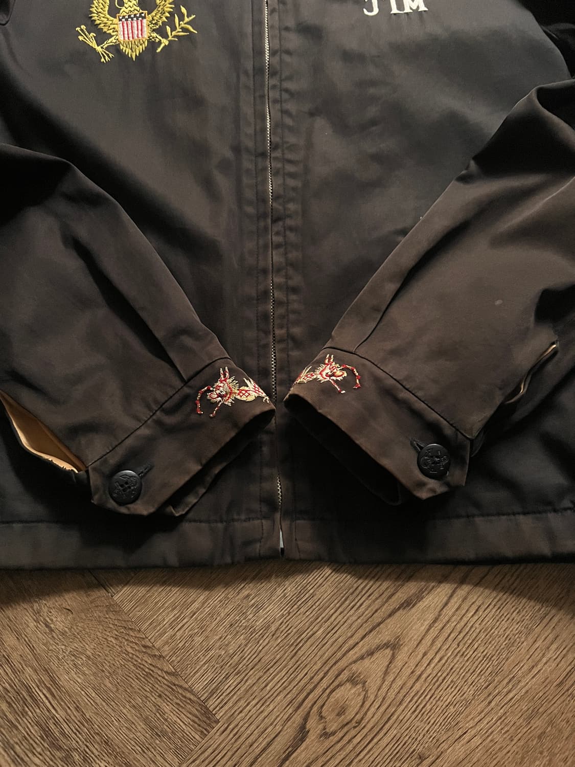 [40]슈가케인 Fleet Base 베트남전 썬페이드 수베니어 자켓 상품이미지7