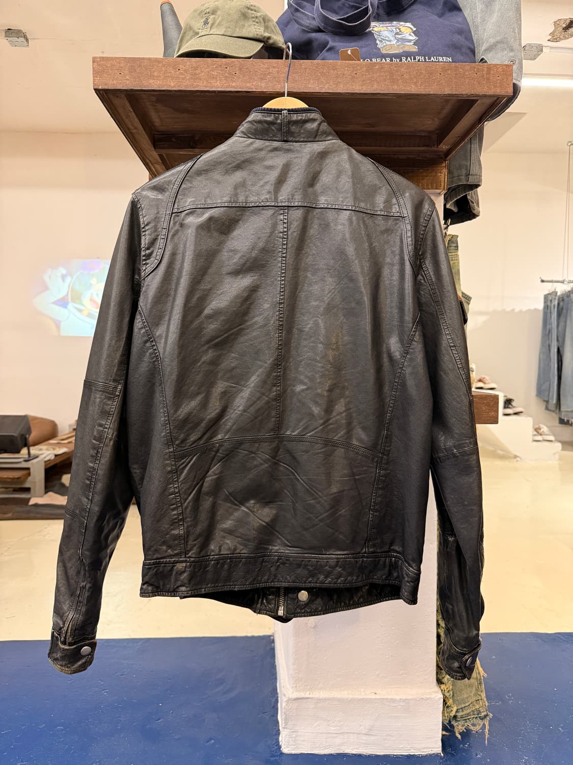 DIESEL 디젤 레더 자켓 상품이미지4