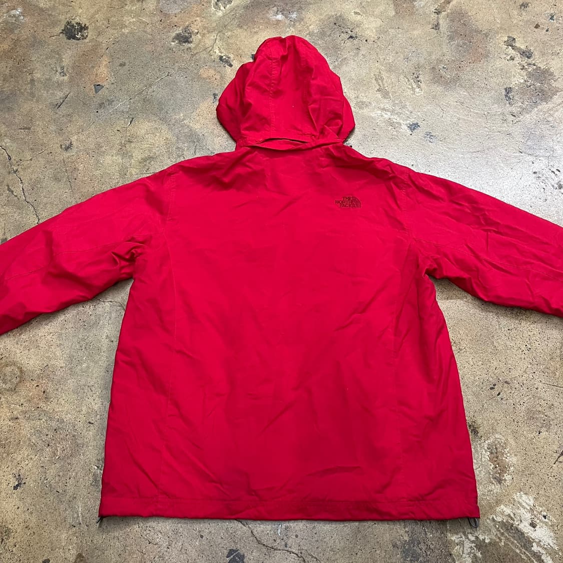 [정품/M] 노스페이스 하이벤트 레드 컬러 기능성 바람막이 자켓 b17 상품이미지4