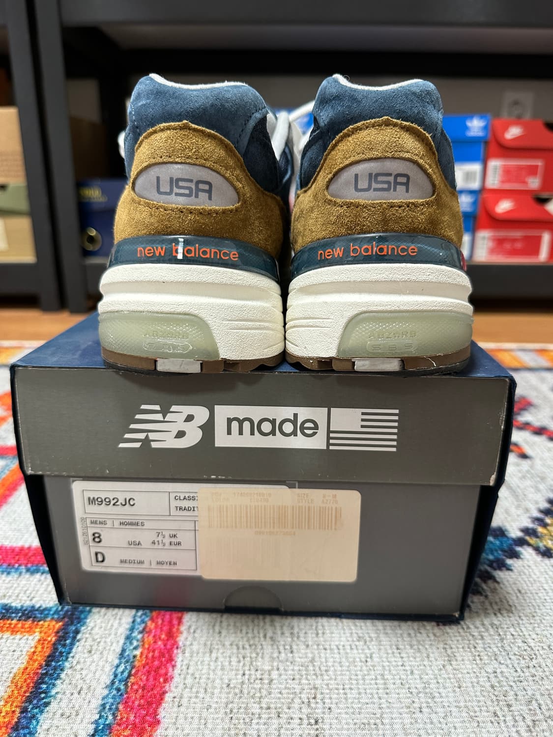 (260) 뉴발란스x제이크루 992 8D 상품이미지5