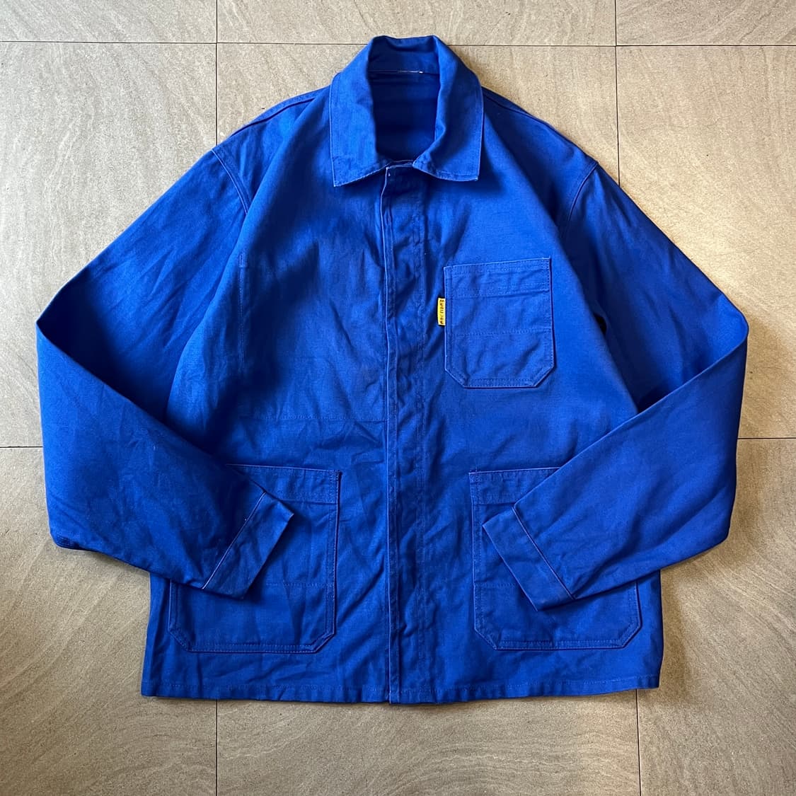 빈티지 프랑스 프렌치 워크 자켓 상품이미지1