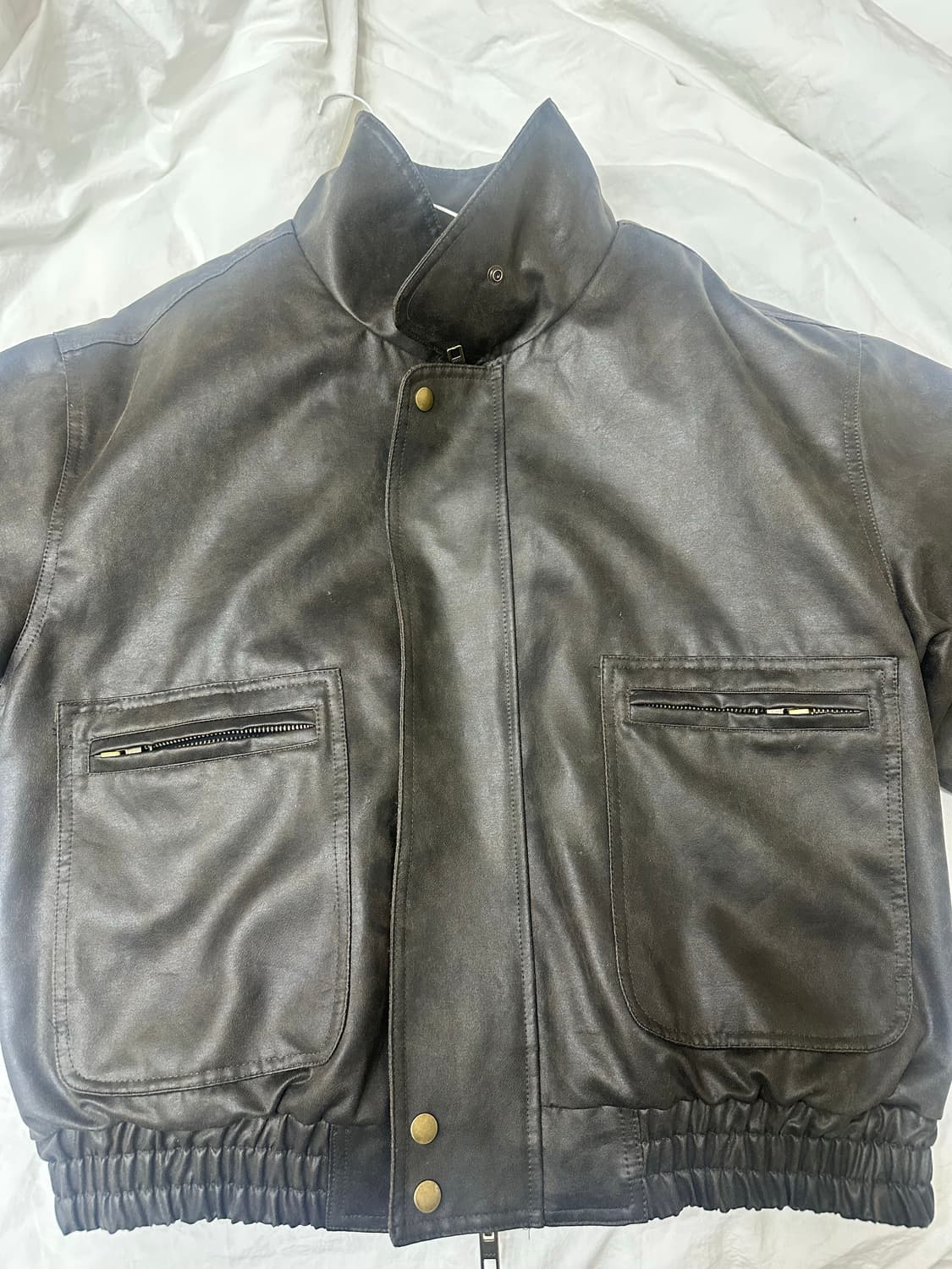 B.T Mustang Jacket 리키 무스탕 레더 자켓 상품이미지4