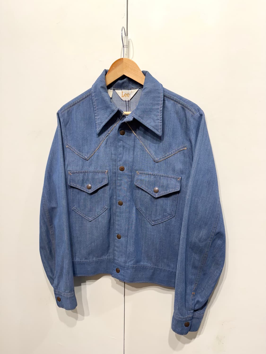 70's Lee 데님 웨스턴 자켓 상품이미지2