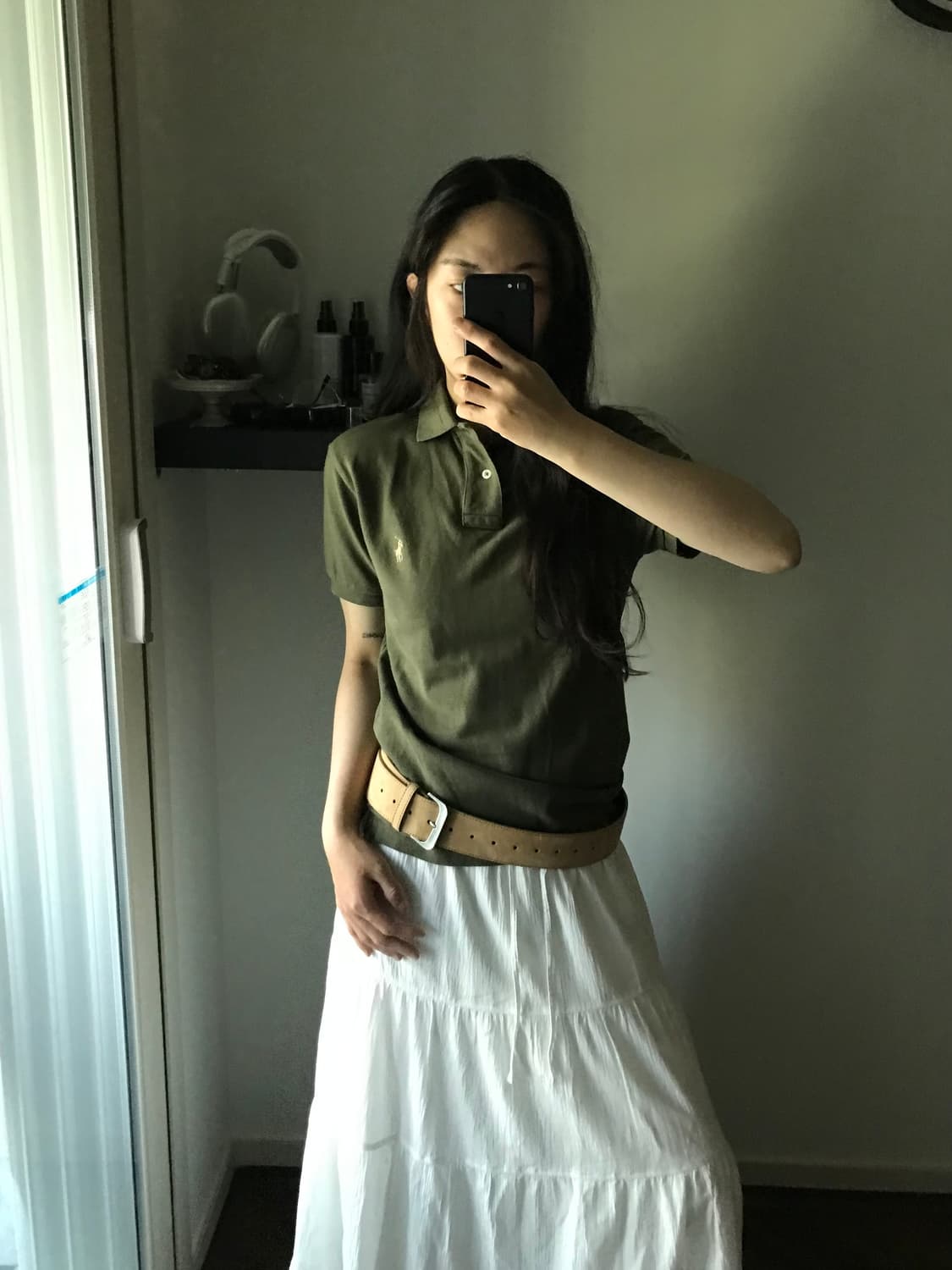 폴로 랄프로렌 포니 로고 카키 카라티 상품이미지3