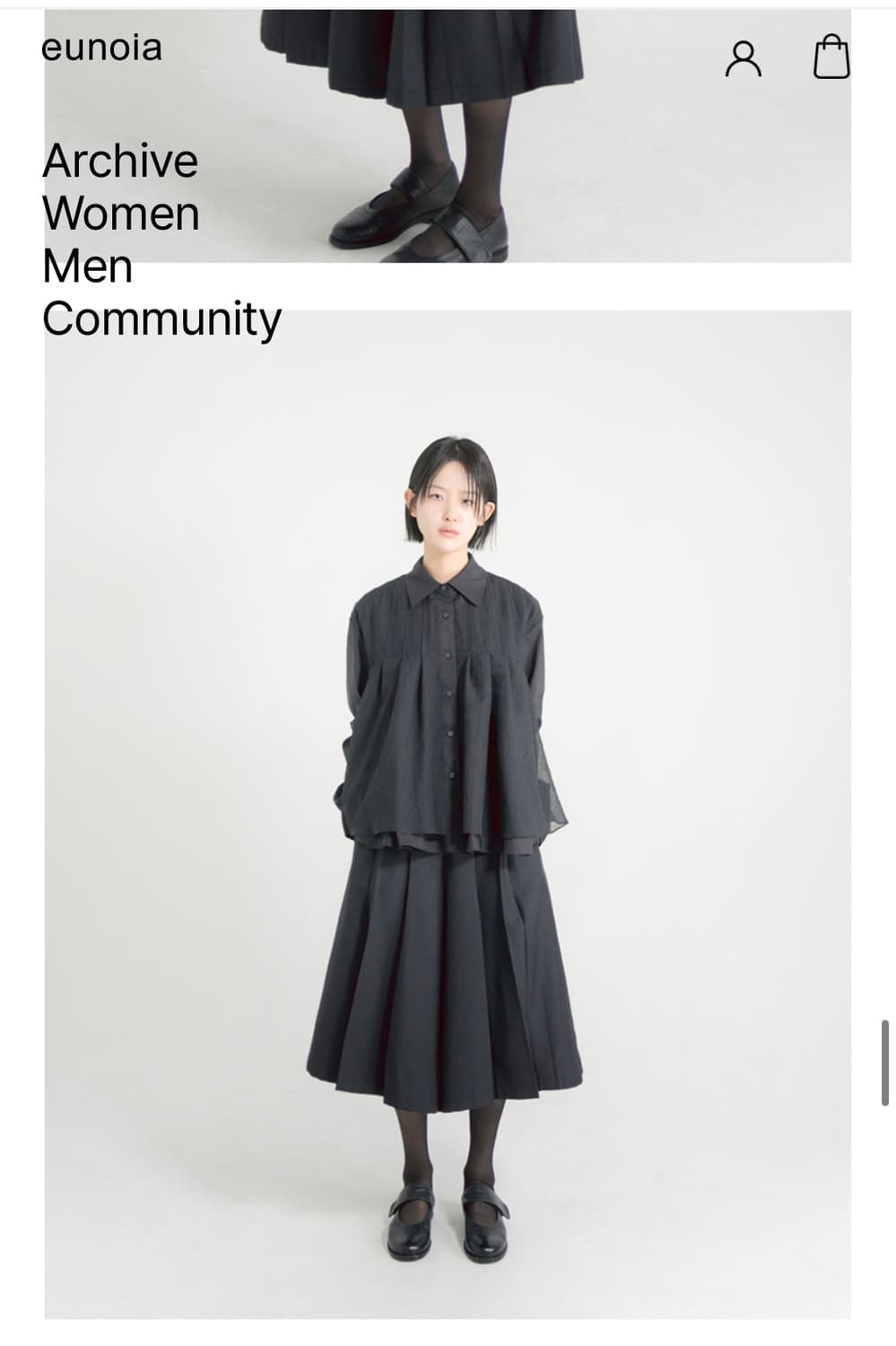 유노이아 앨리스 블라우스 상품이미지4