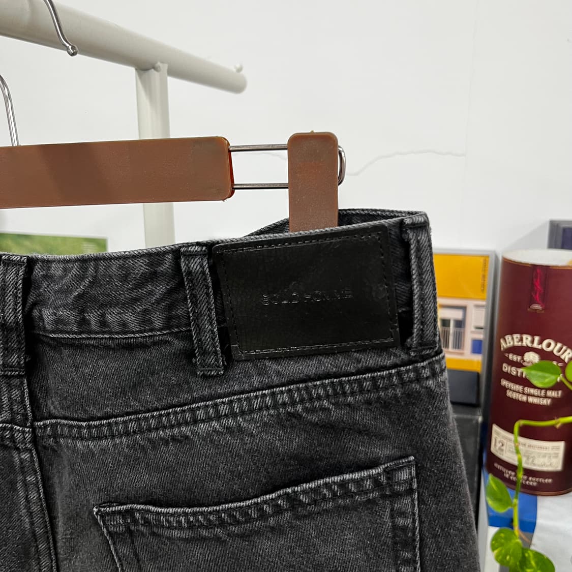 솔리드옴므 흑청 데님팬츠 48 상품이미지4