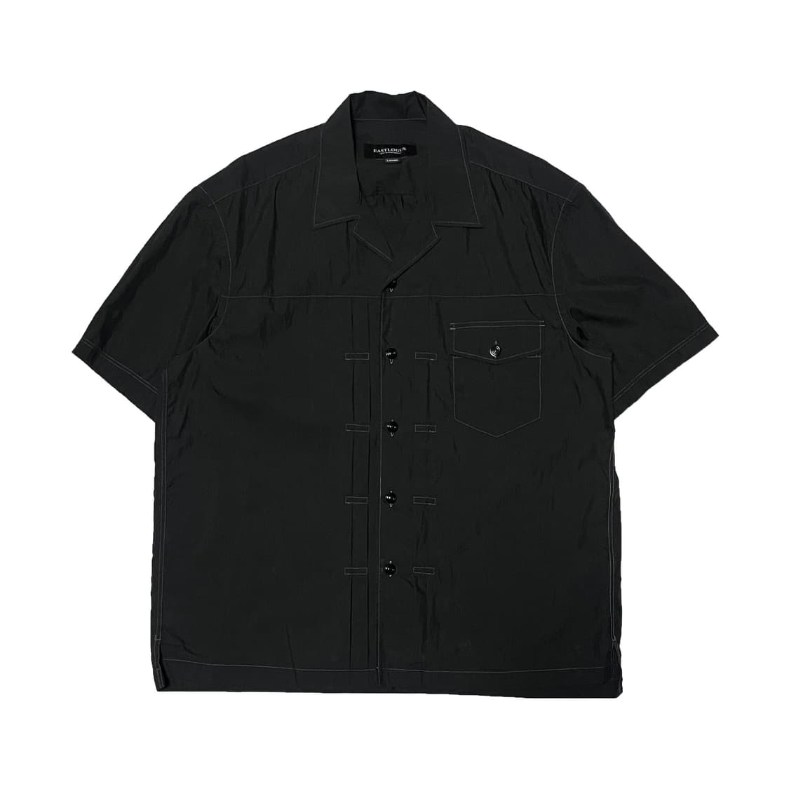 Eastlogue 이스트로그 블랙 하프 셔츠 상품이미지1