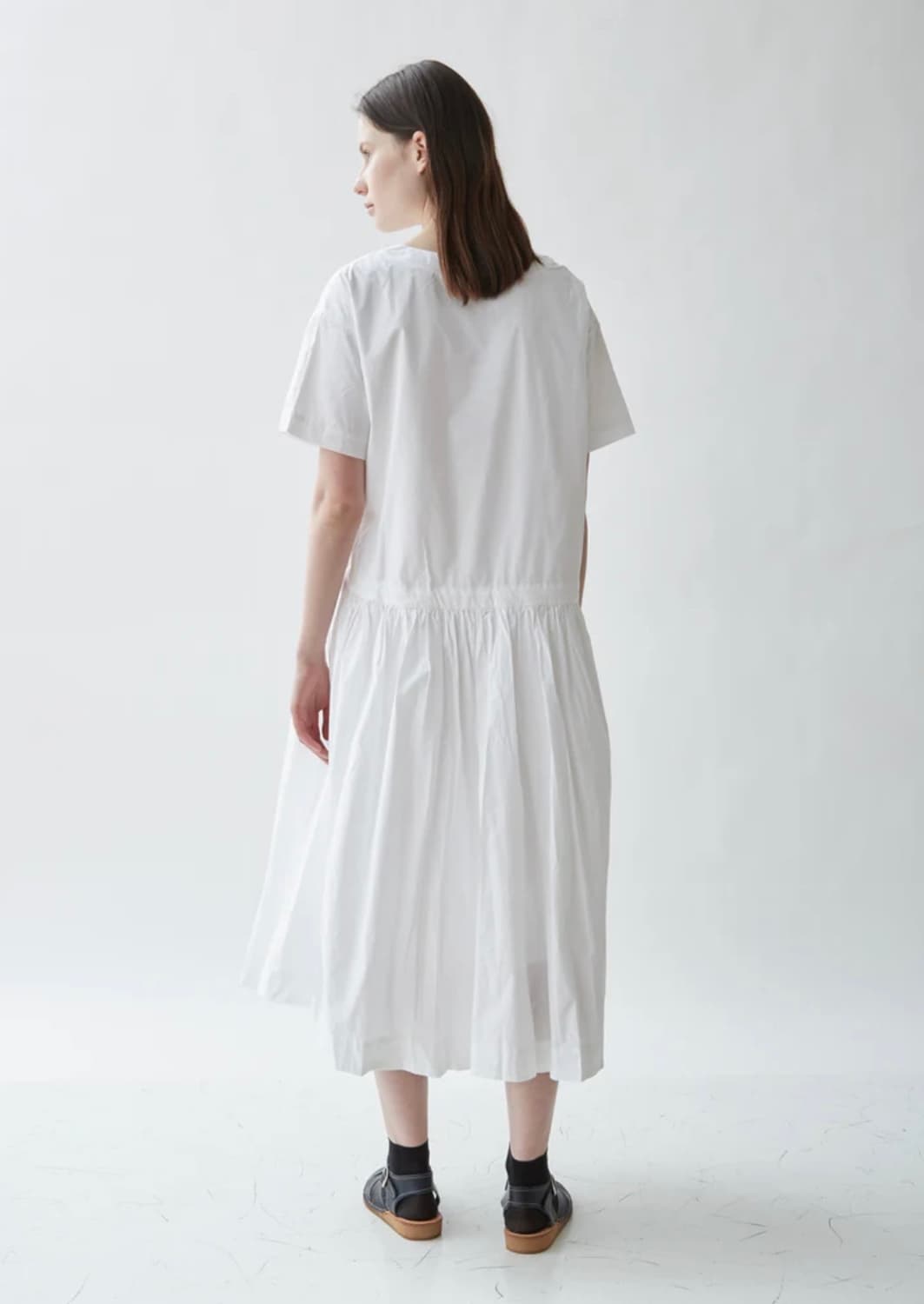 casey casey - cotton ruched dress 상품이미지3