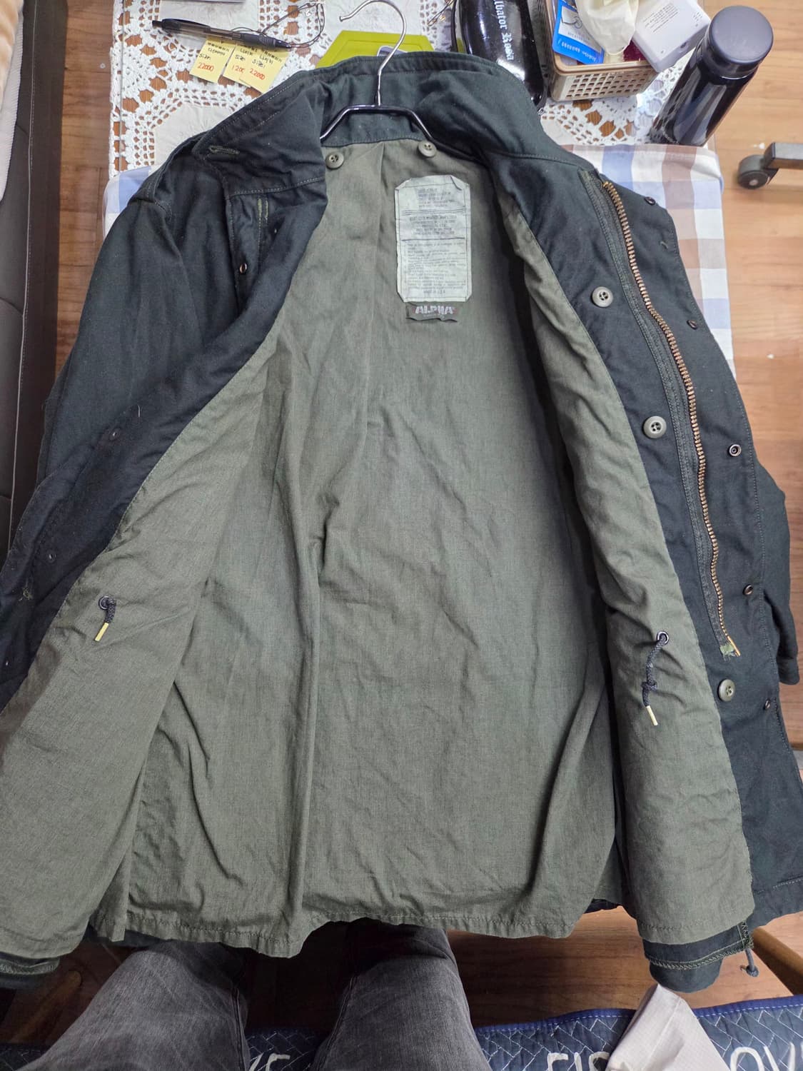 가슴105-115)알파인더스트리 M65 필드자켓 민수용 상품이미지3