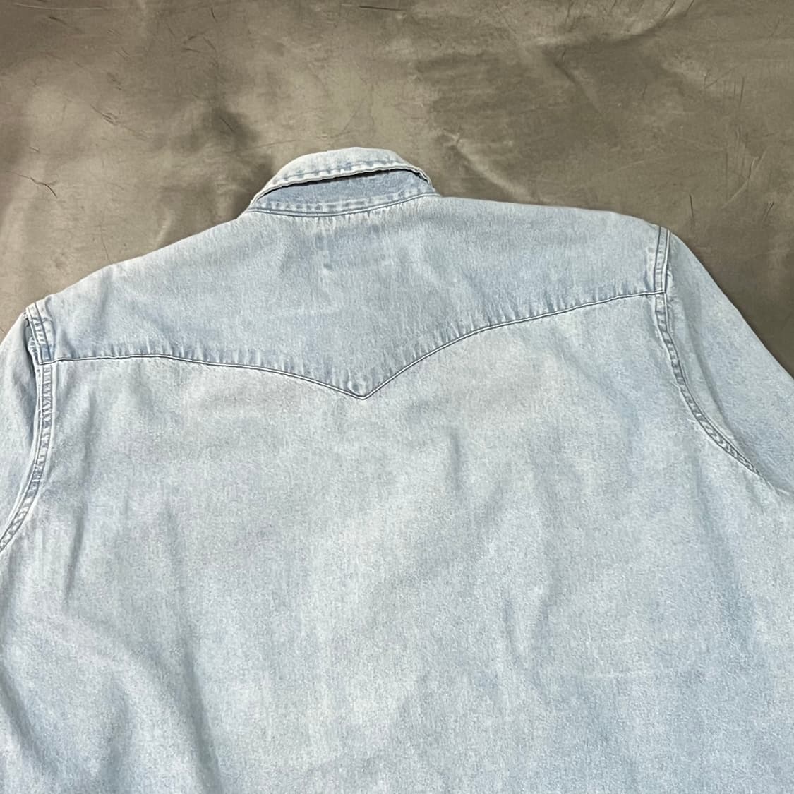 랭글러 웨스턴 데님 셔츠 y14649 상품이미지5