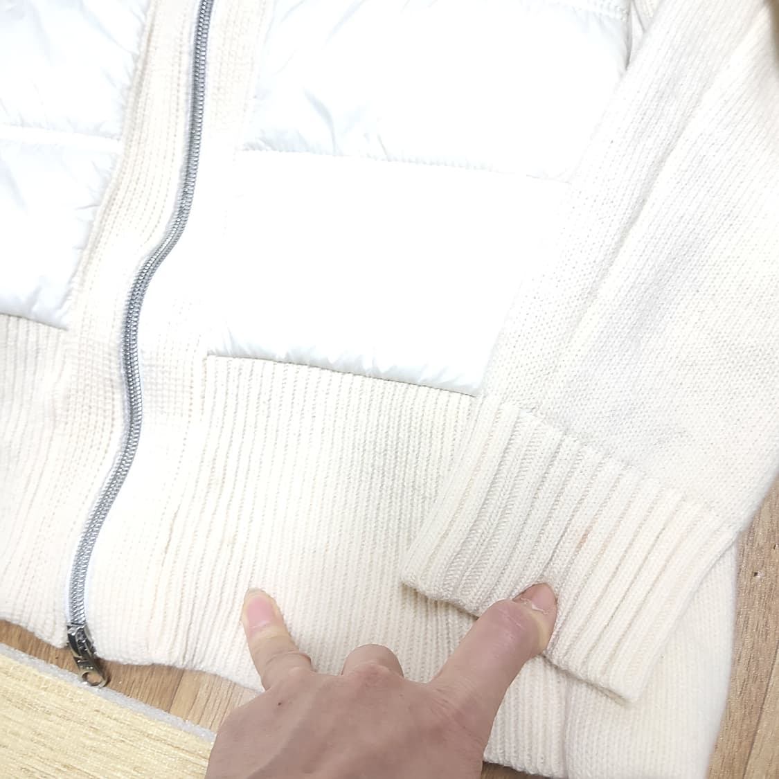 캘러웨이 골프 방풍 패딩 자켓 울 니트 자켓 여자 95 상품이미지6