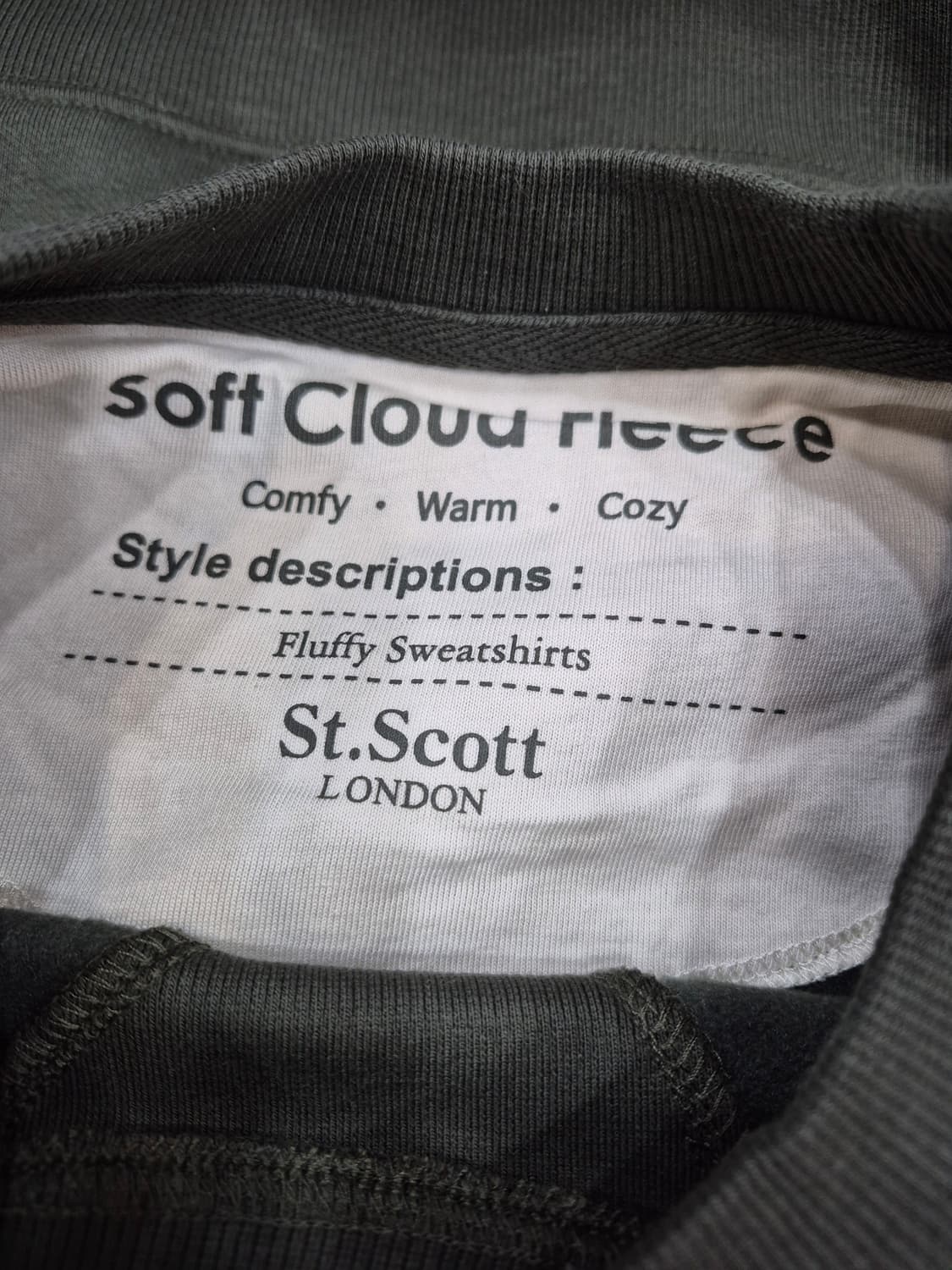 Saint Scott 맨투맨 새상품 3장 상품이미지7