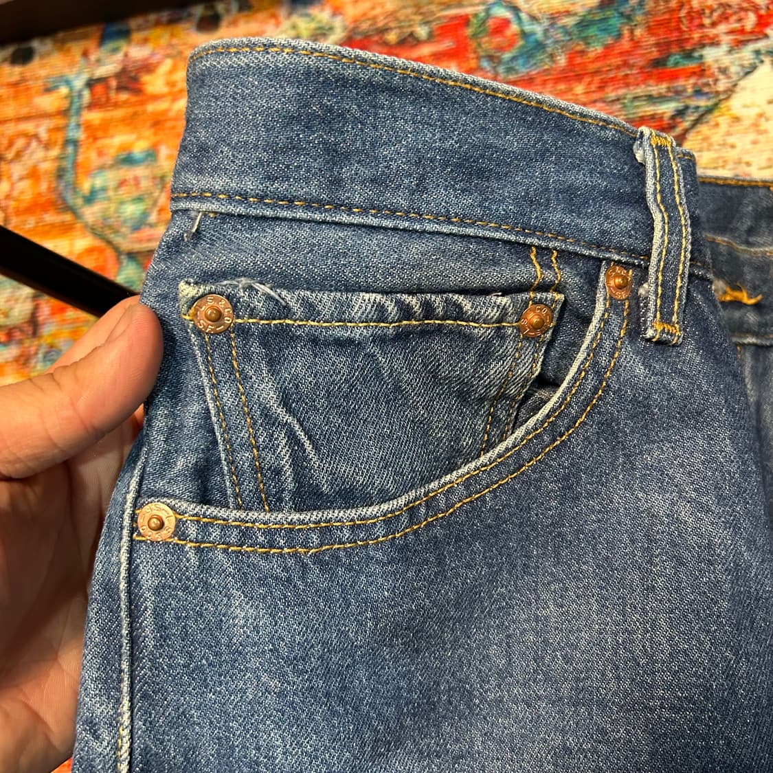 [38/32] 00s 리바이스 501 데님팬츠 상품이미지5