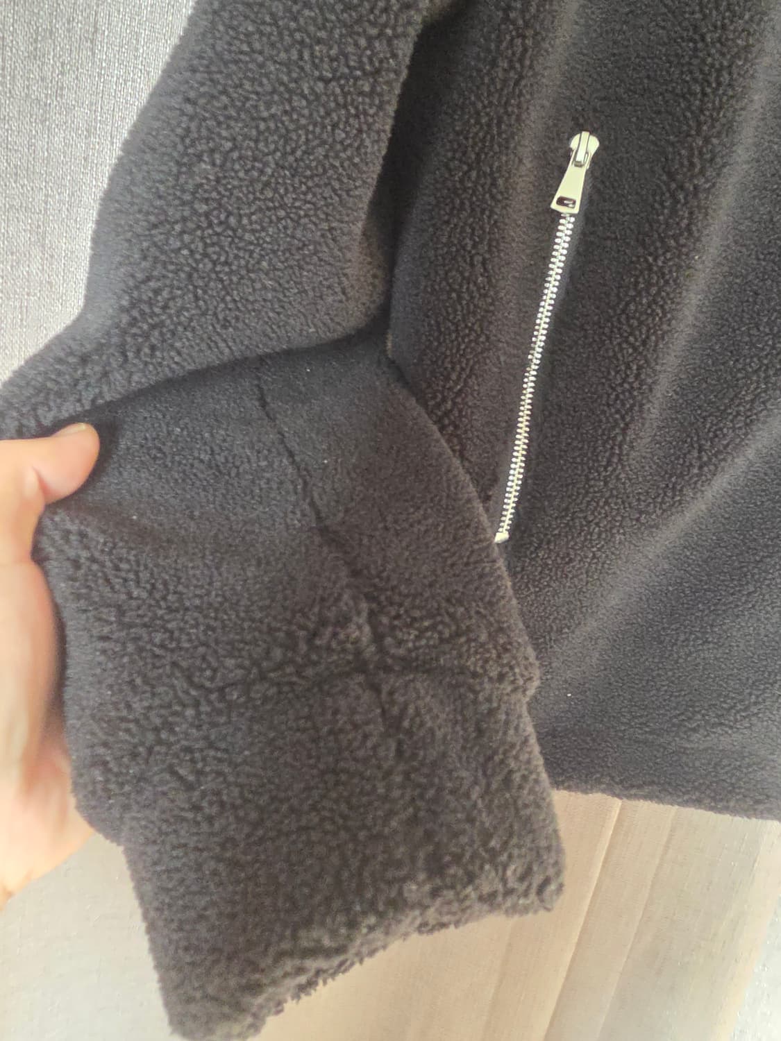 발렌시아가로고후리스자켓 M 상품이미지3