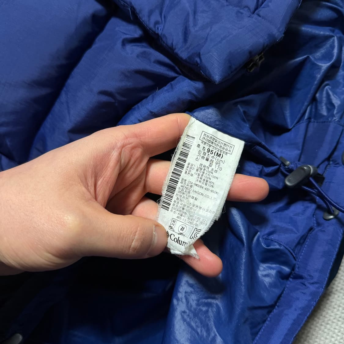 컬럼비아 옴니윈드 패딩 자켓 상품이미지3