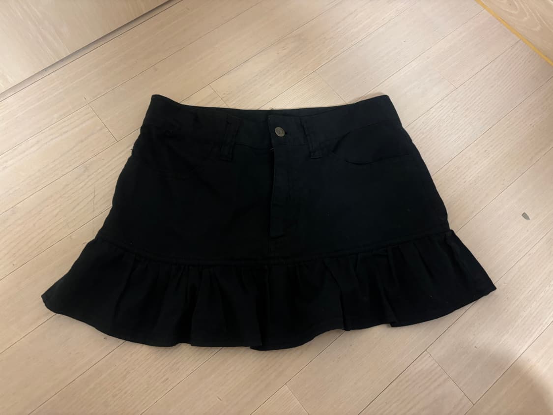 와걸 레터링 스커트 상품이미지2