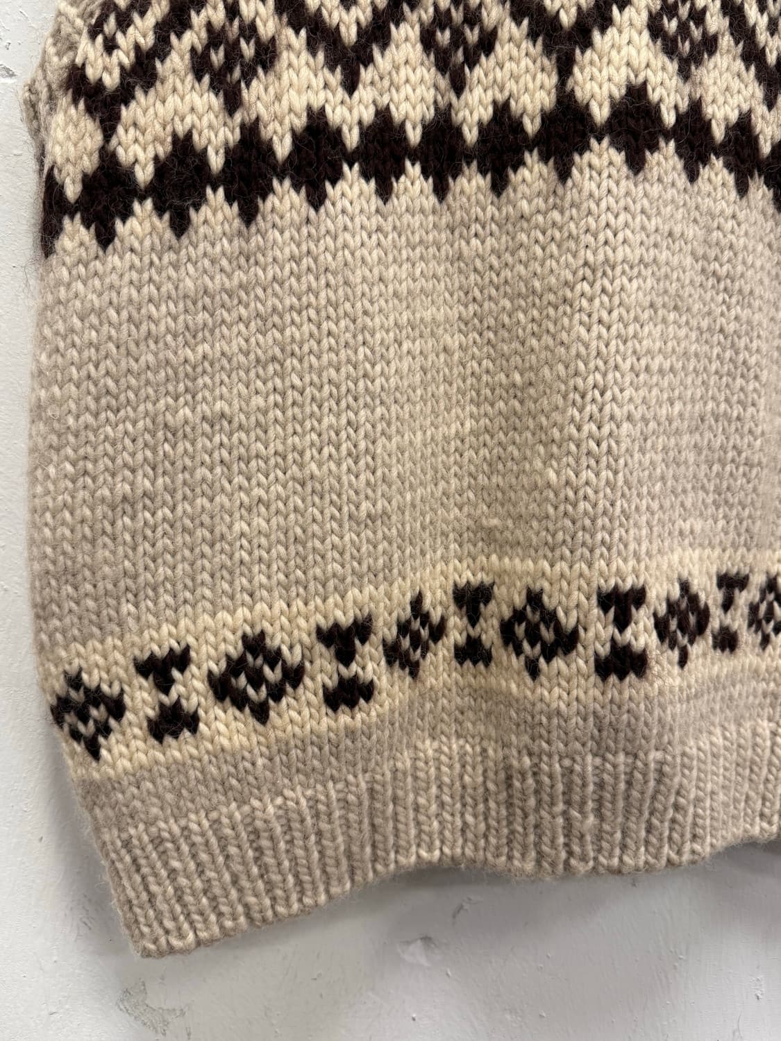 3L) Nordic Wool 100% Knit 2-Way Zip Vest 상품이미지6