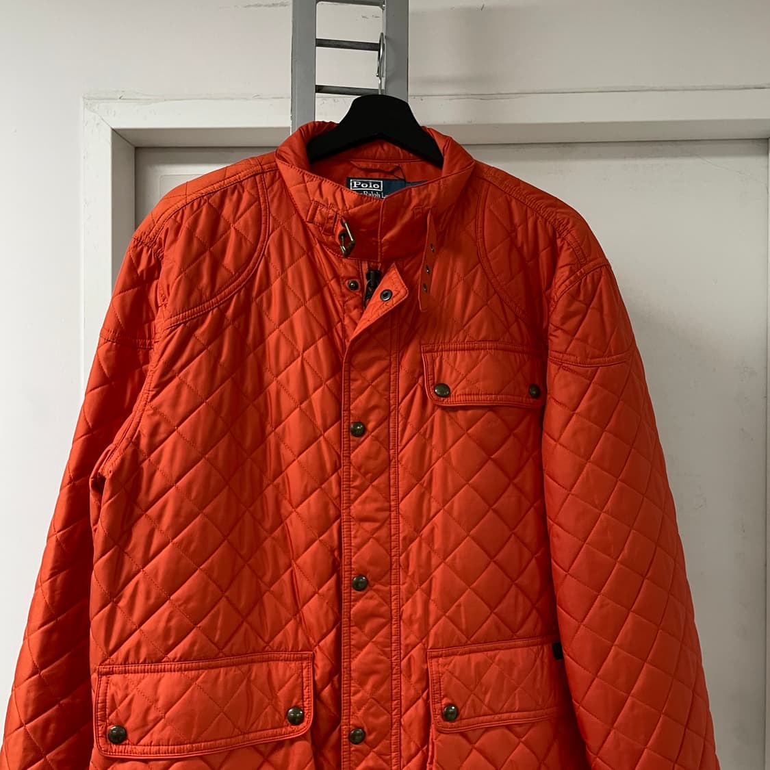 폴로 랄프로렌 오렌지 퀄팅 자켓 L 상품이미지2