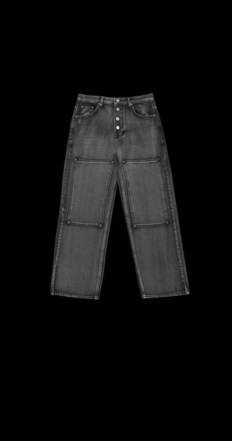 떠그클럽 데님 흑청 사이즈3 새상품 택있어요 상품이미지1