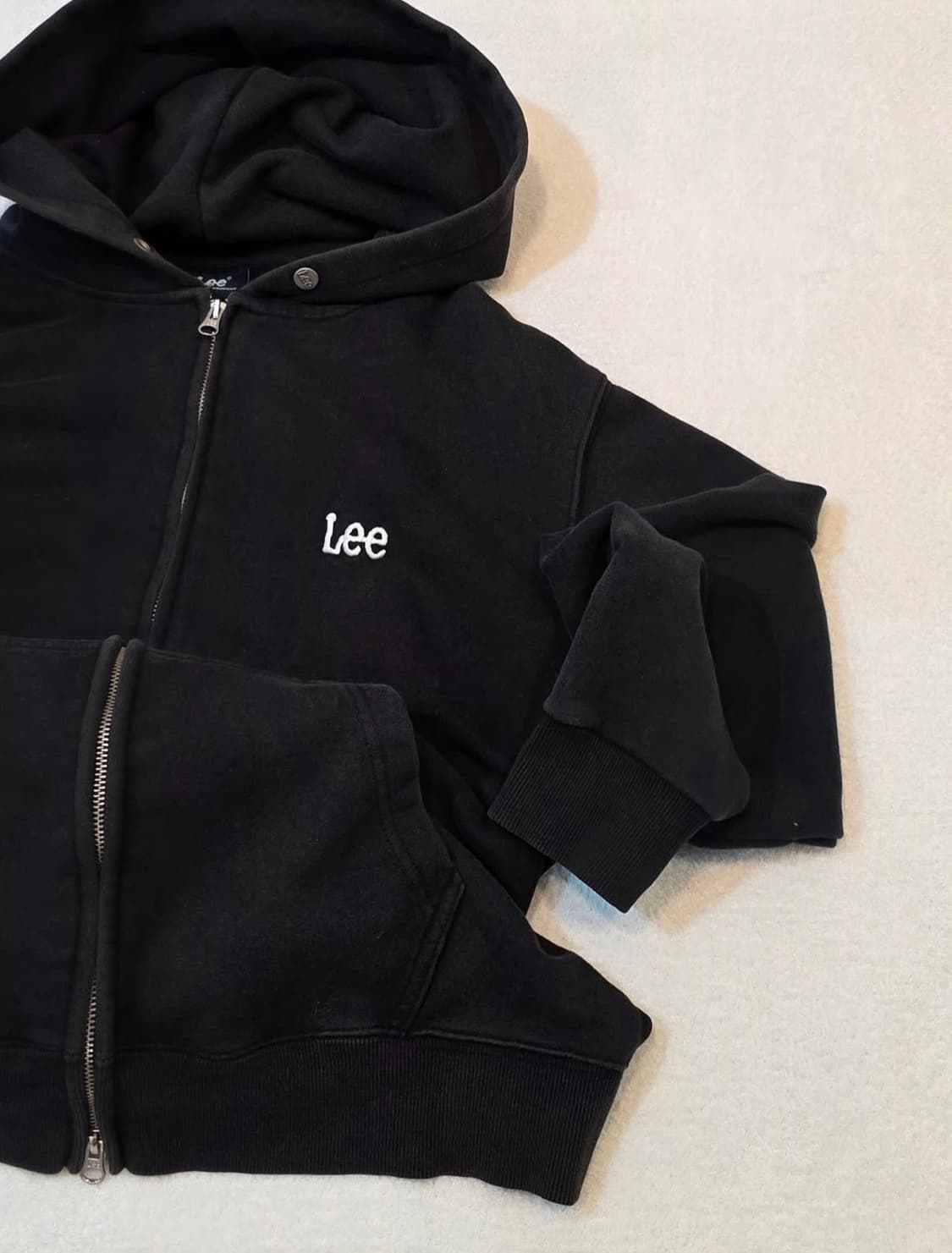 Lee [리] 기모 후드 집업 상품이미지1