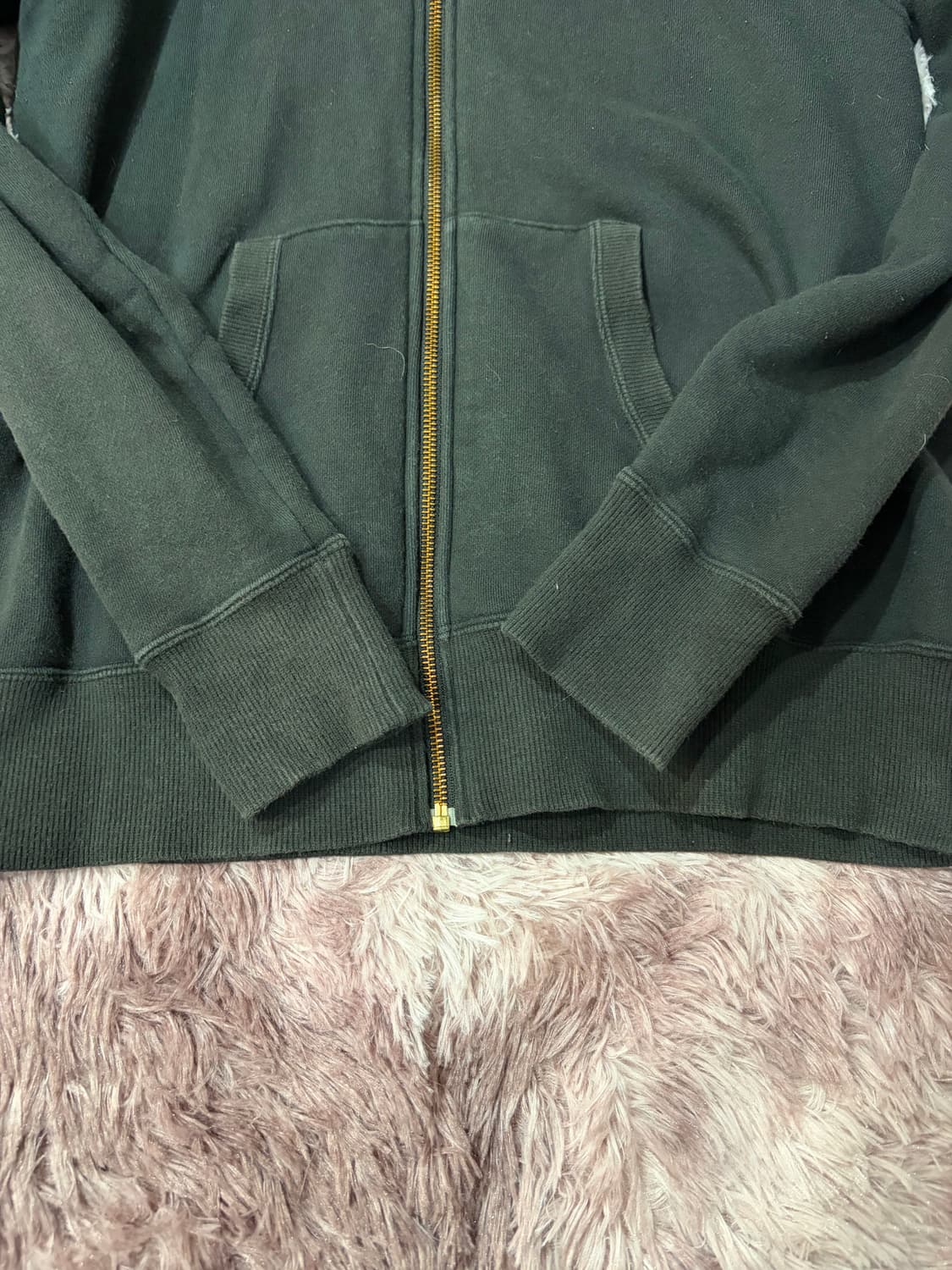 챔피온 금장 레터링 후드집업 상품이미지7