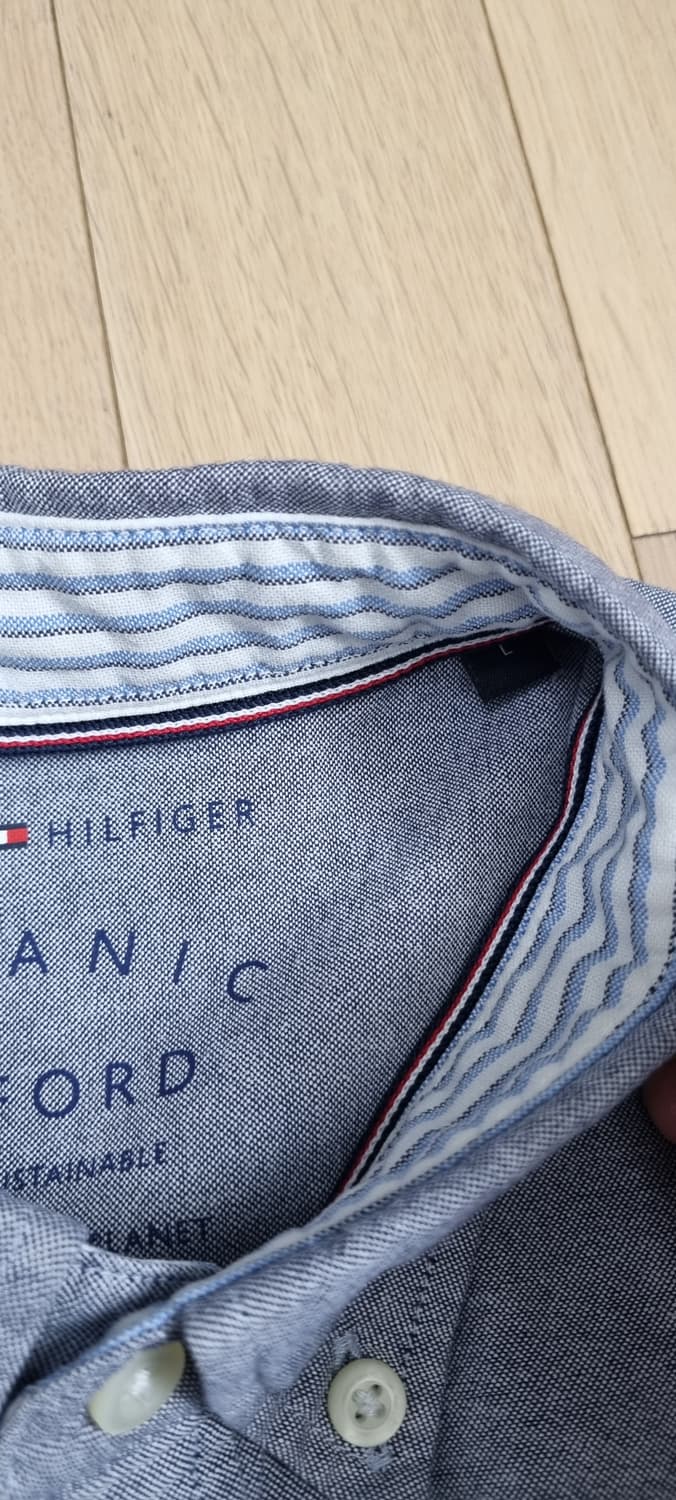 타미힐피거 옥스포드 셔츠 L _ 남성 M 추천,실측확인 상품이미지9