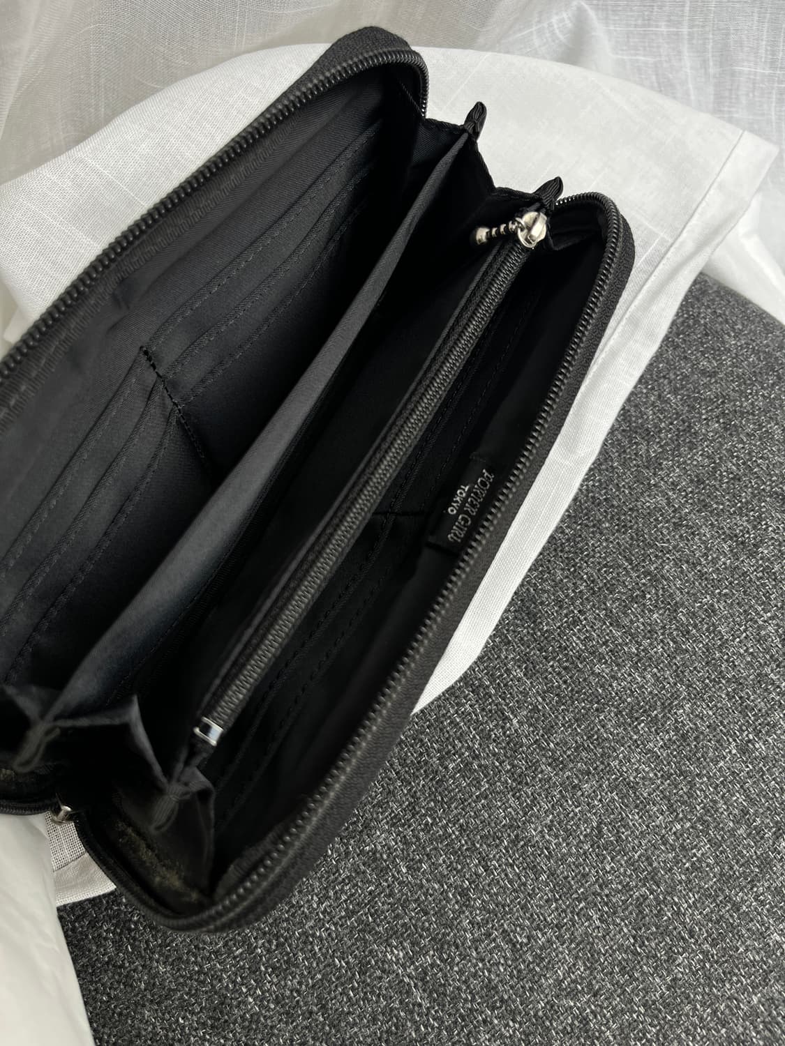 Porter 포터 도트 장지갑 블랙 상품이미지10