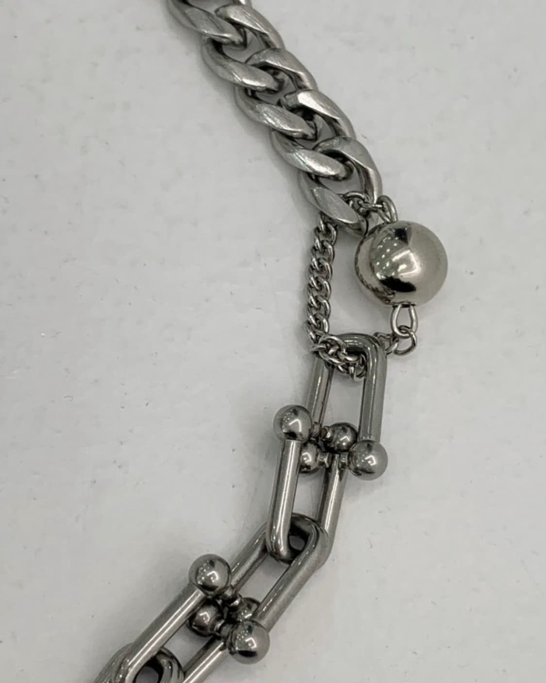 Ball piercing necklace 체인목걸이 상품이미지3