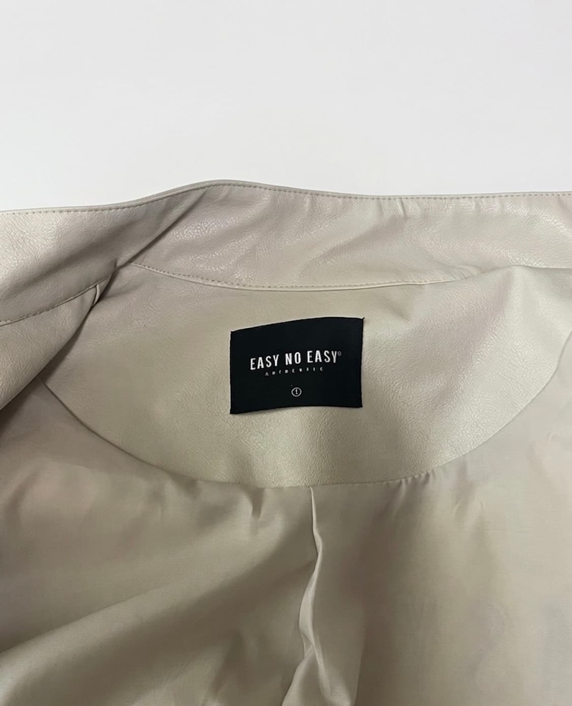 이지노이지 레이서 레더 자켓 (1) 상품이미지5