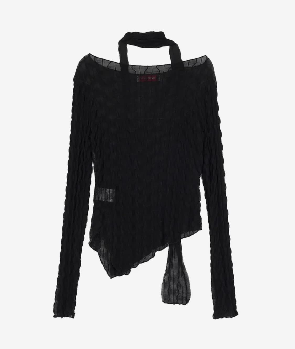 시스루 스카프 세트 고딕 펑크 고스 그런지 페어리 상품이미지3