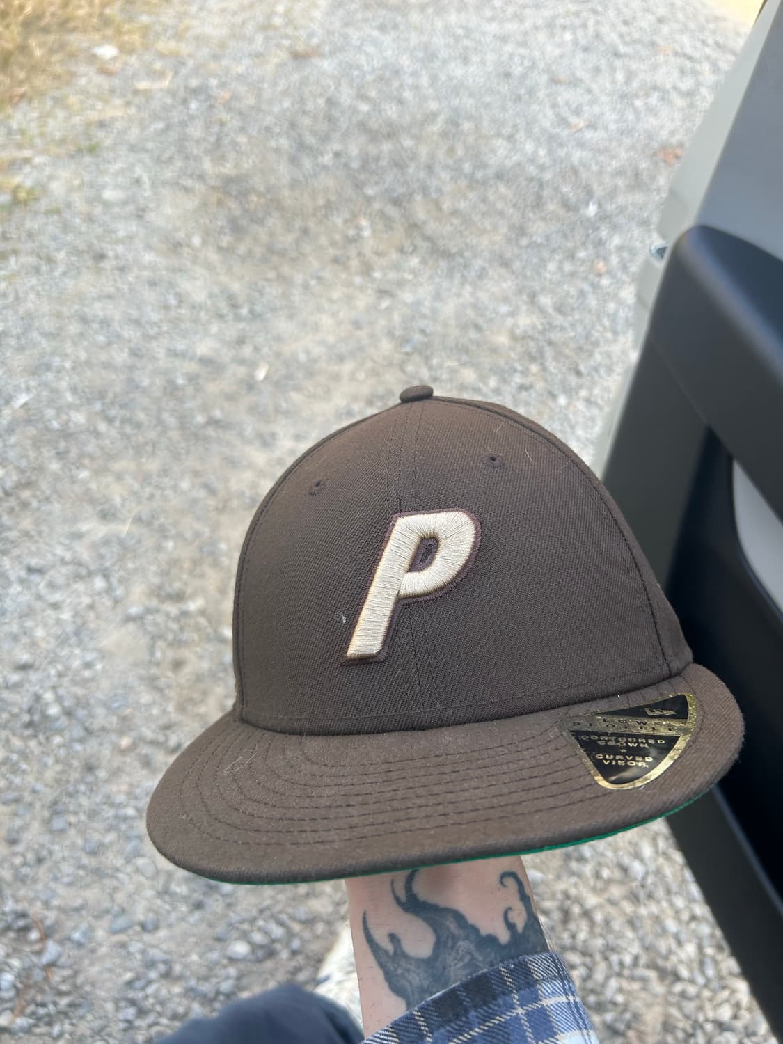 7 3/4 61.5 팔라스 드래곤 P 뉴에라 LP 59피프티 브라운 -  상품이미지3