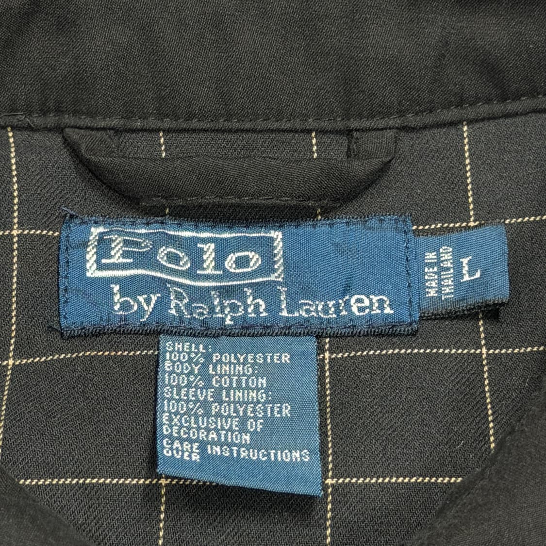 폴로 랄프로렌 포니 해링턴 바라쿠다 블루종 스윙탑 자켓 블랙 L 상품이미지3