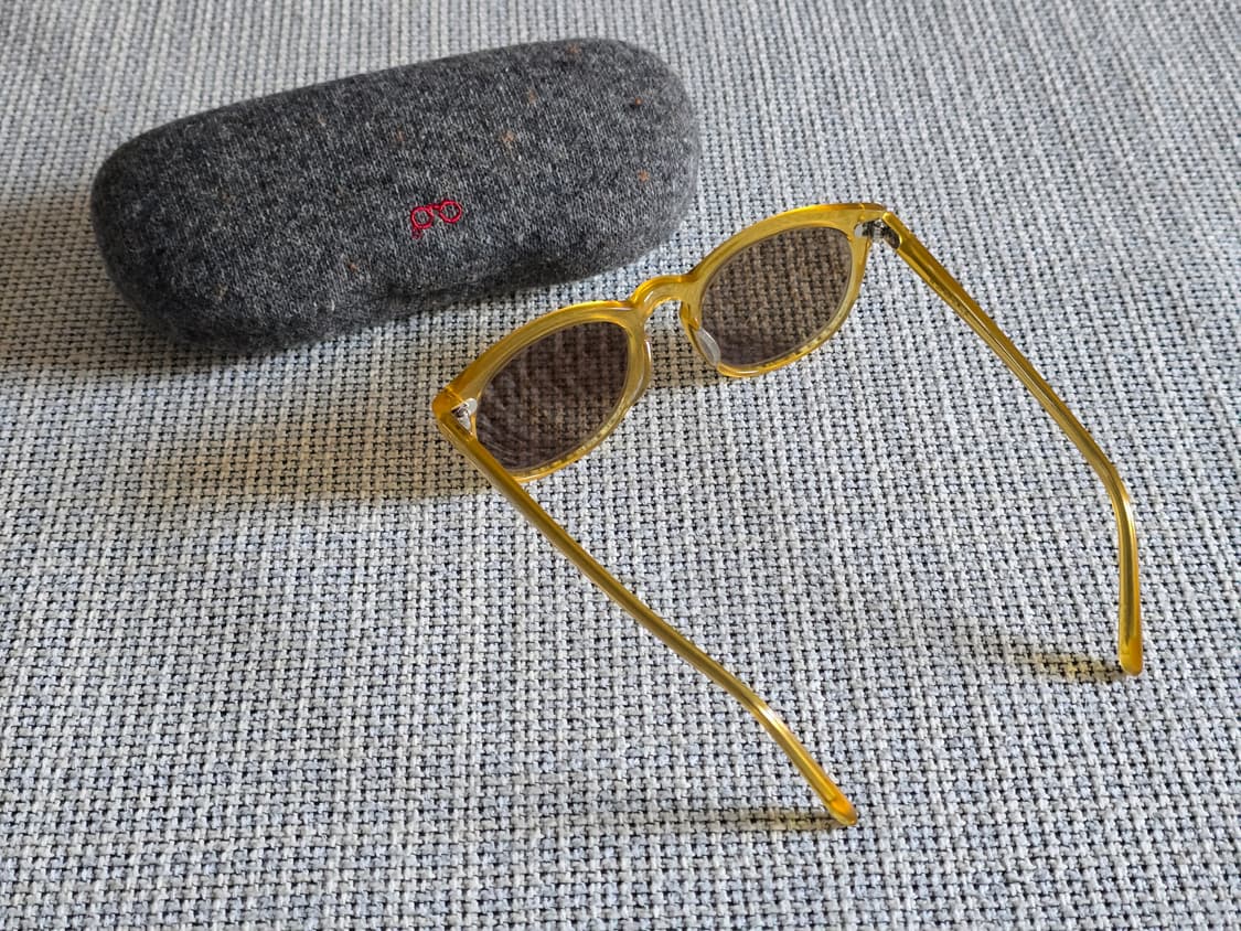 백산안경 하쿠산메가네  메이페어 옐로우 존레논 린디브로우 LINDYBRO 상품이미지7