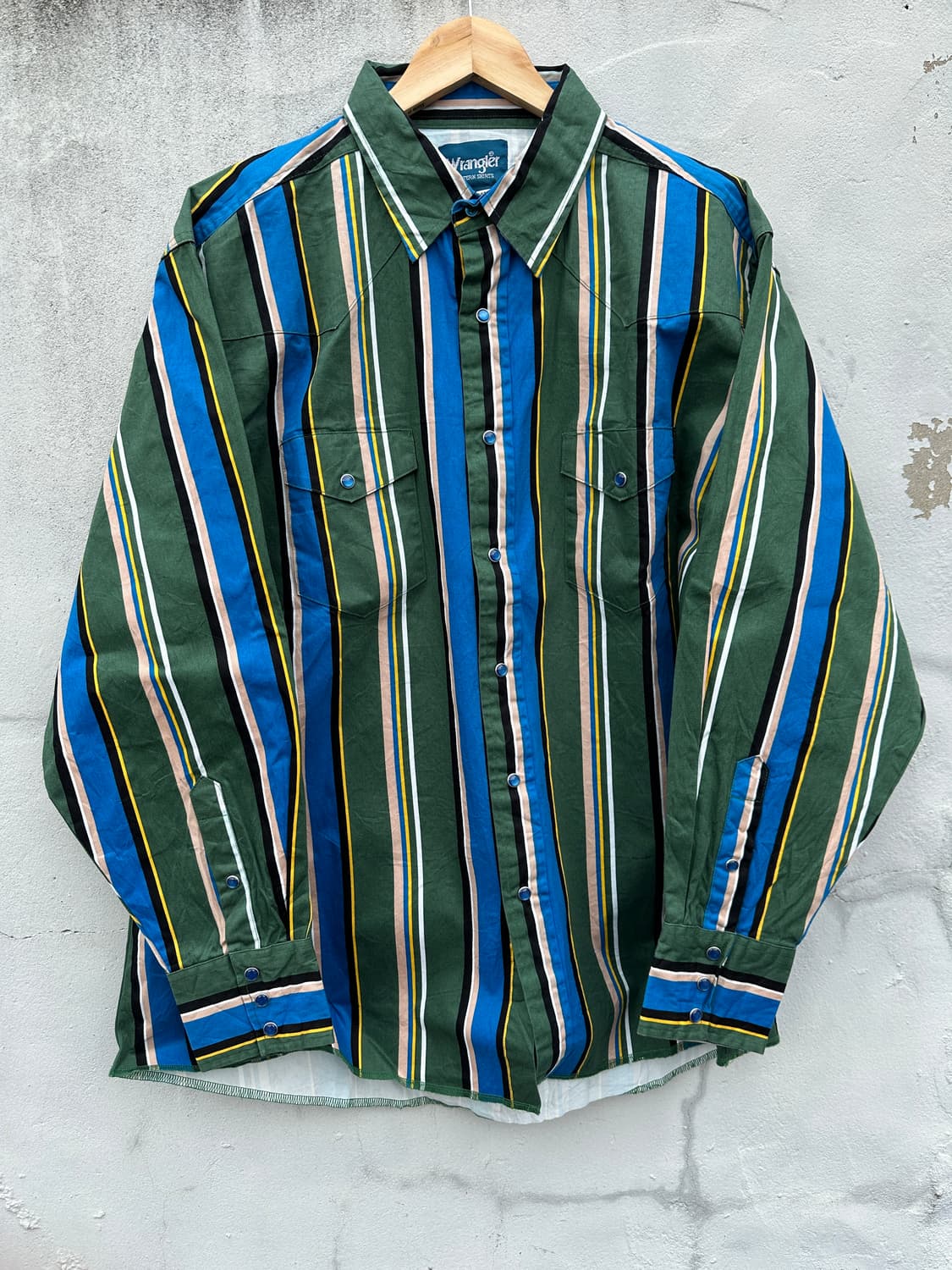 [2XL-3XL] 랭글러 스트라이프 웨스턴 셔츠 상품이미지1