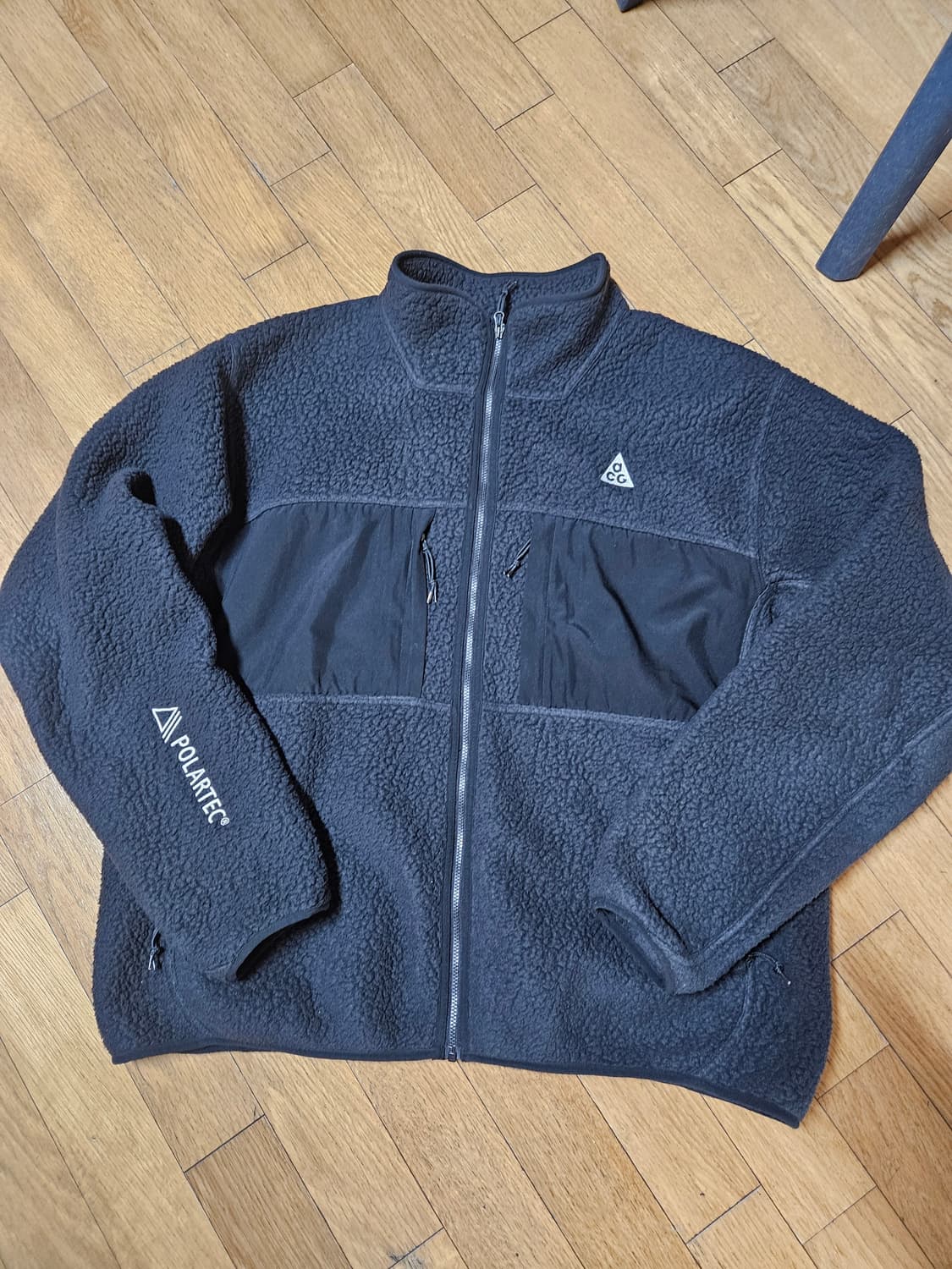 나이키 acg 아크틱 울프 악티울프 플리스 후리스 자켓 양털 xl 블랙  상품이미지1