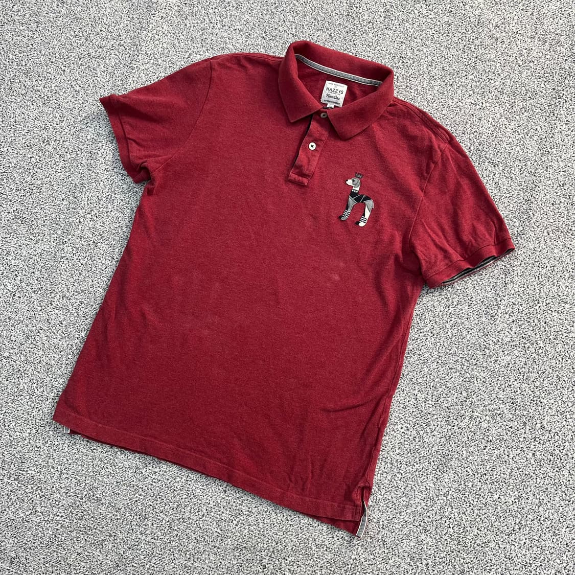 105 헤지스 반팔 카라 티셔츠 0327M 상품이미지1