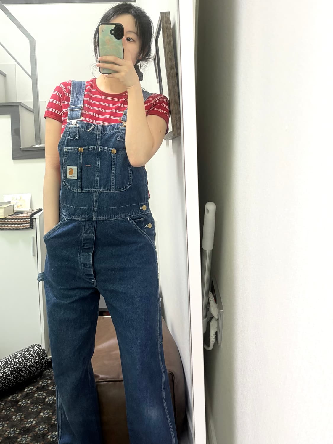 칼하트 멜빵바지 오버롤 상품이미지2