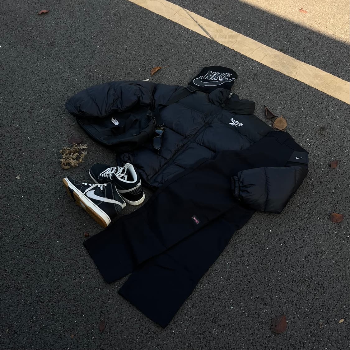 Vintage 00s Reebok Classic Puffer Jacket 상품이미지10