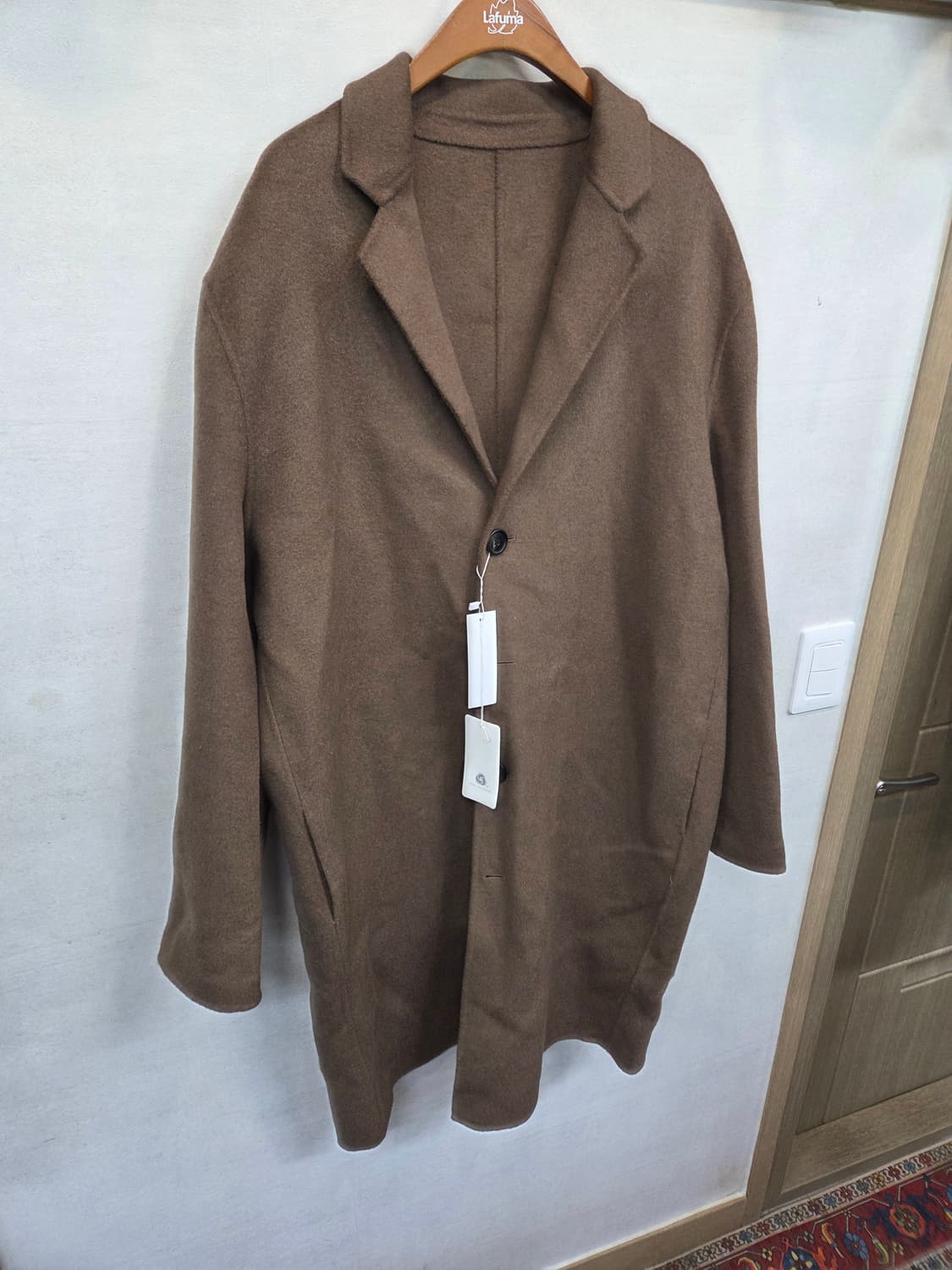 라퍼지스토어 울 리치 블렌드 핸드메이드 코트 xl 상품이미지5