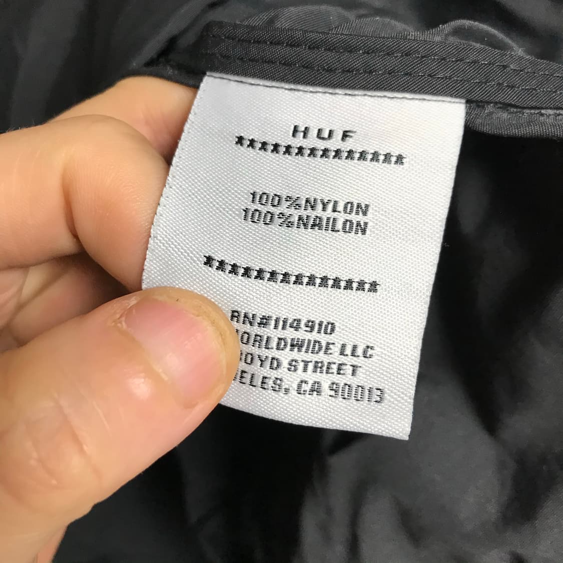 허프 일제 사이드로고 아노락 자켓 상품이미지5