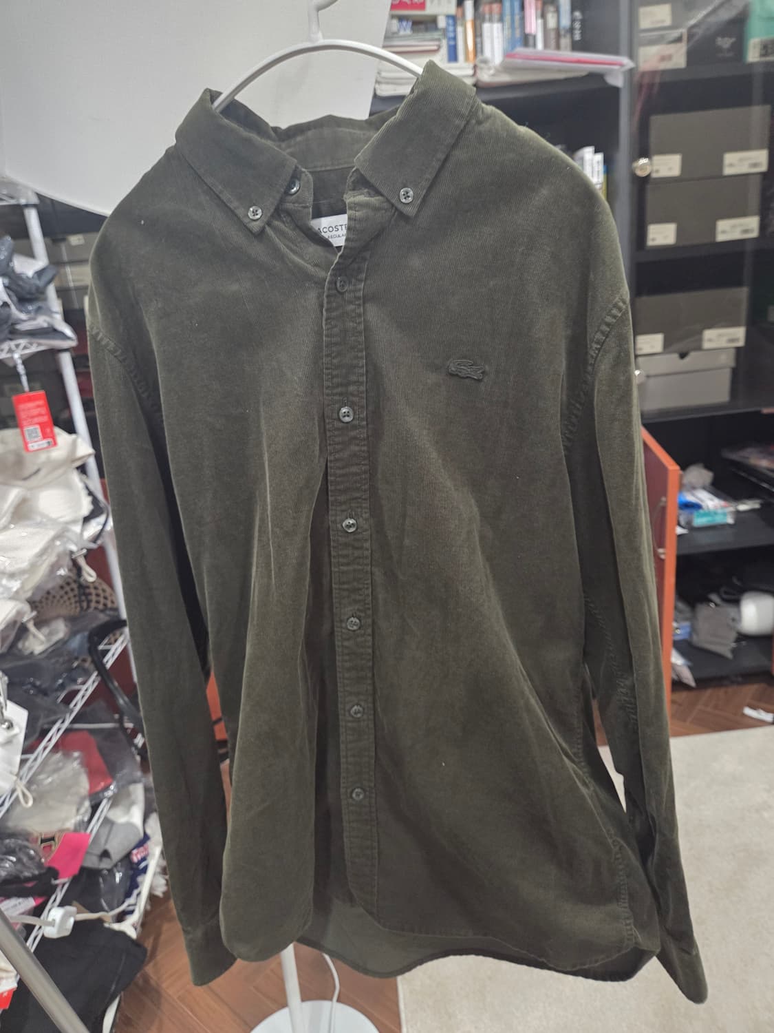 라코스테 카키셔츠 상품이미지1