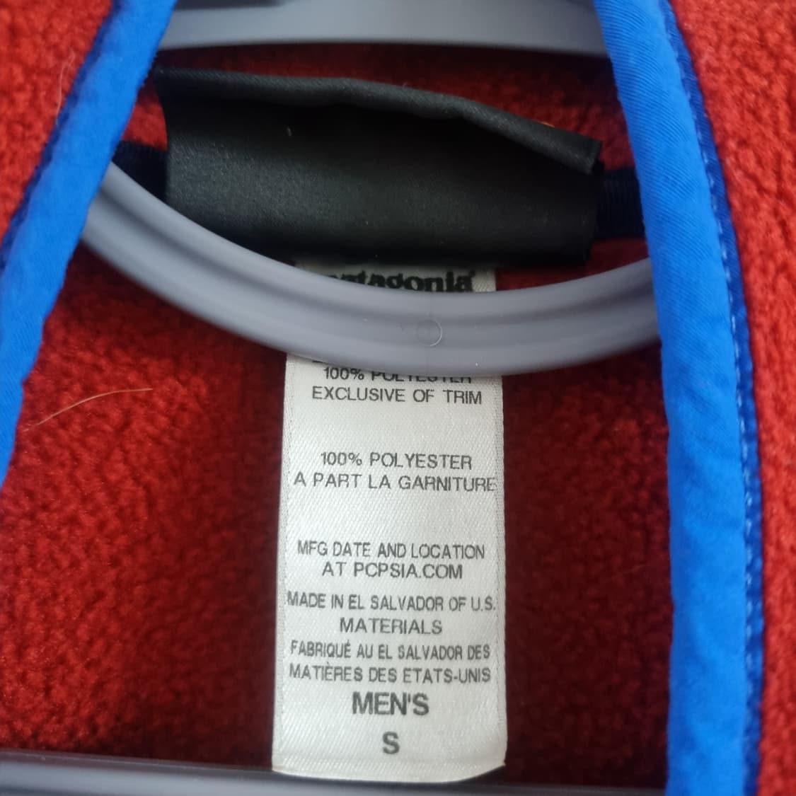 파타고니아 신칠라 14시즌 레드 블루  상품이미지2