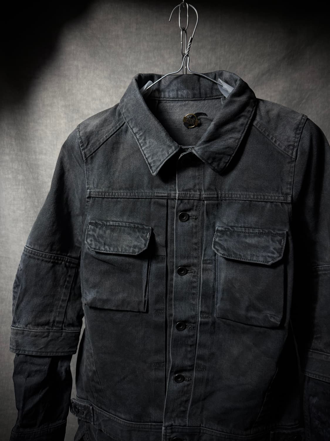 SIVA 2012 Waxed Layered Denim Jacket   상품이미지3