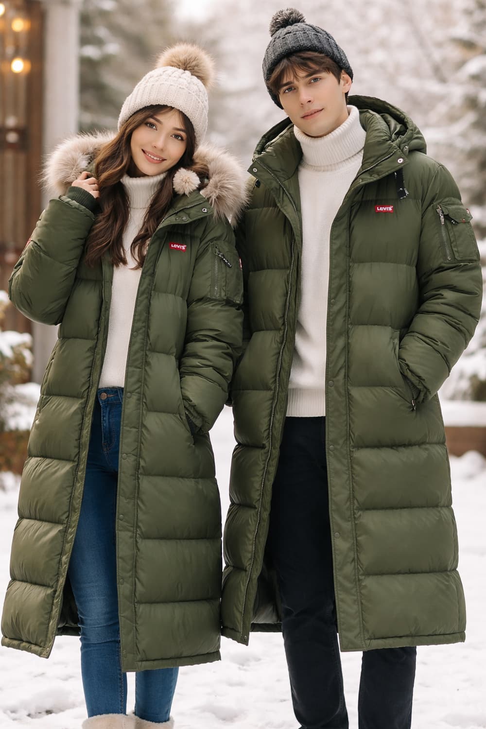 Levi's 롱패딩 L 상품이미지2