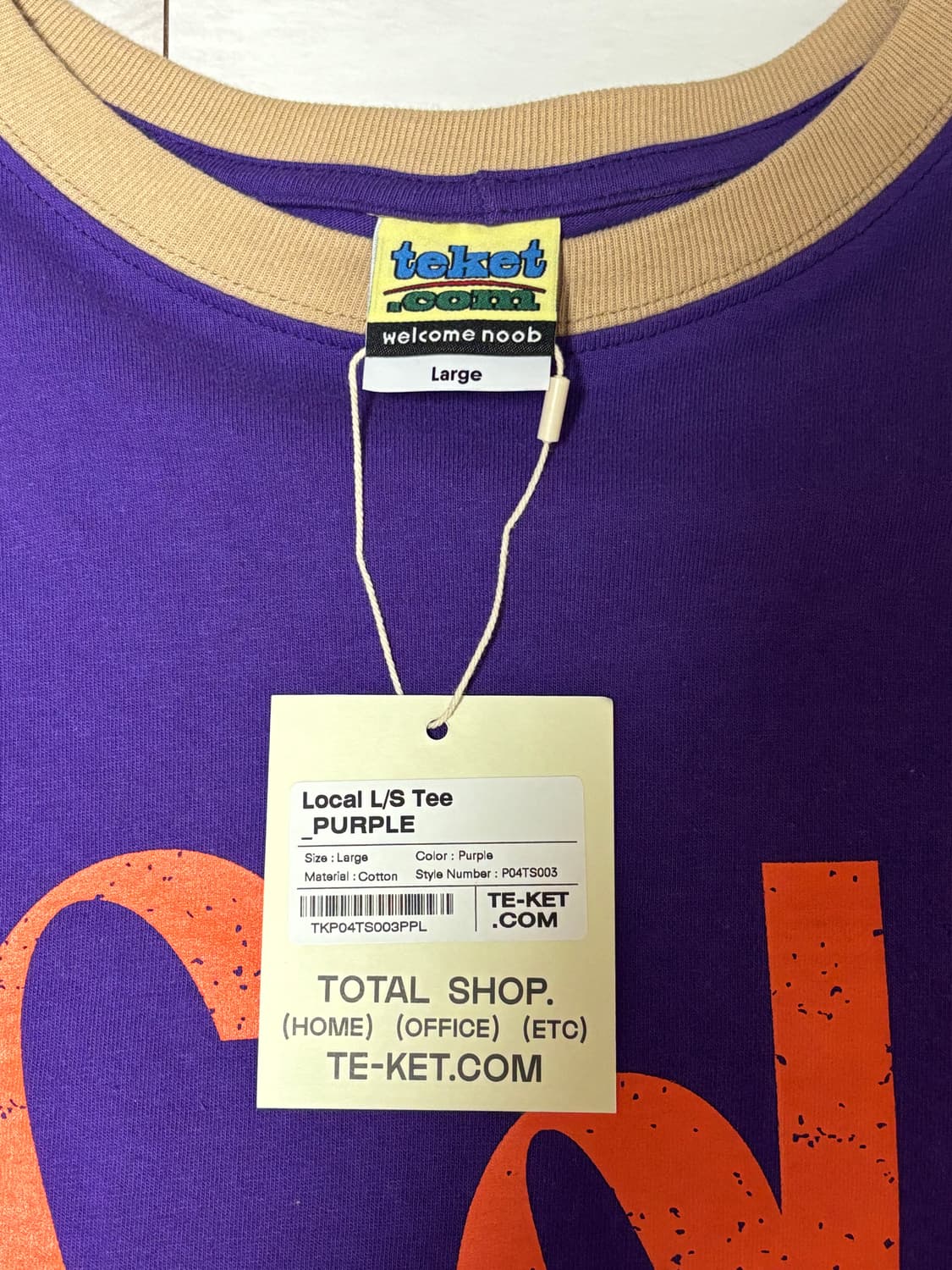 테켓 롱슬리브 상품이미지2