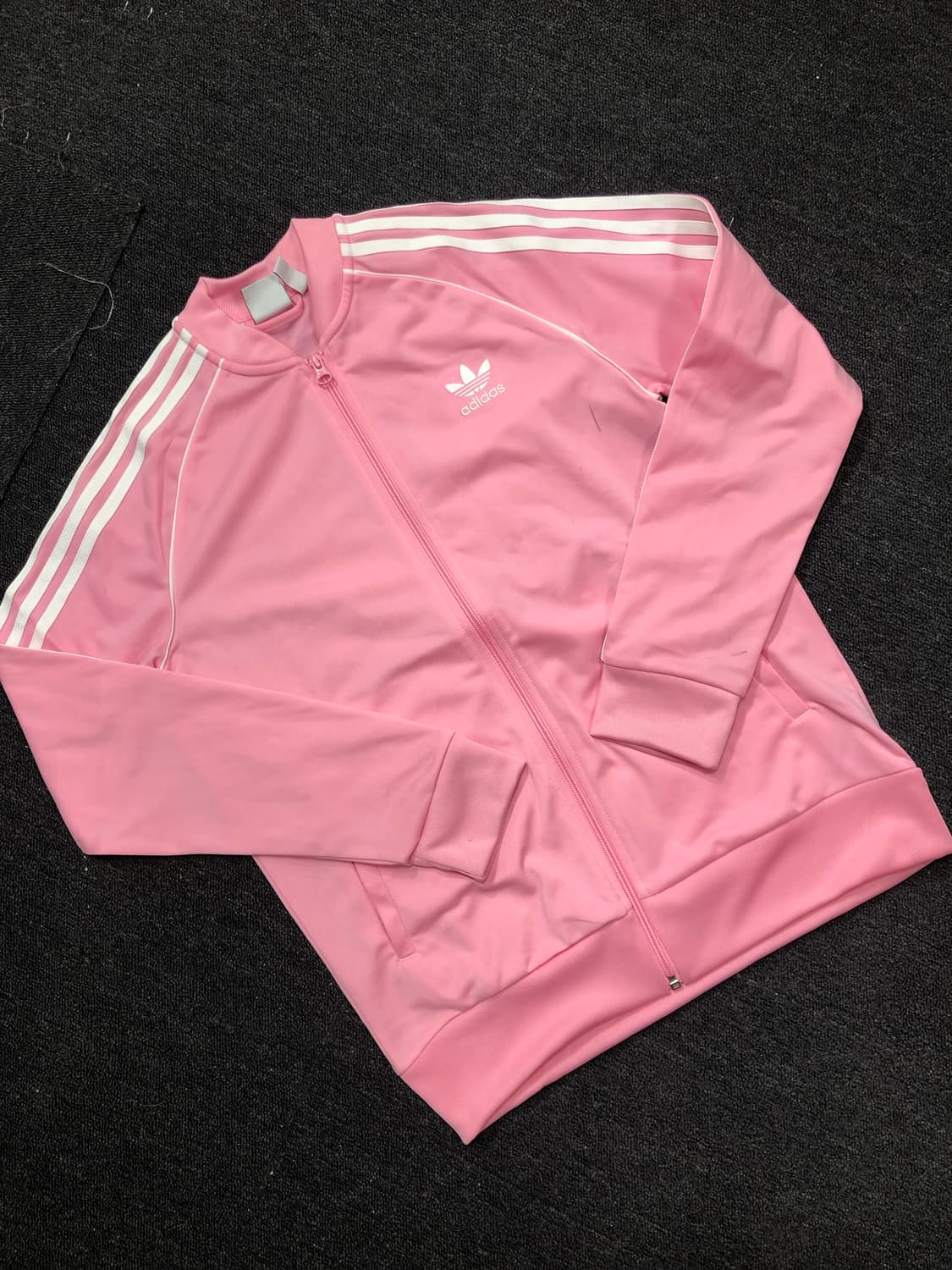 아디다스 핑크 화이트 져지 L 상품이미지5