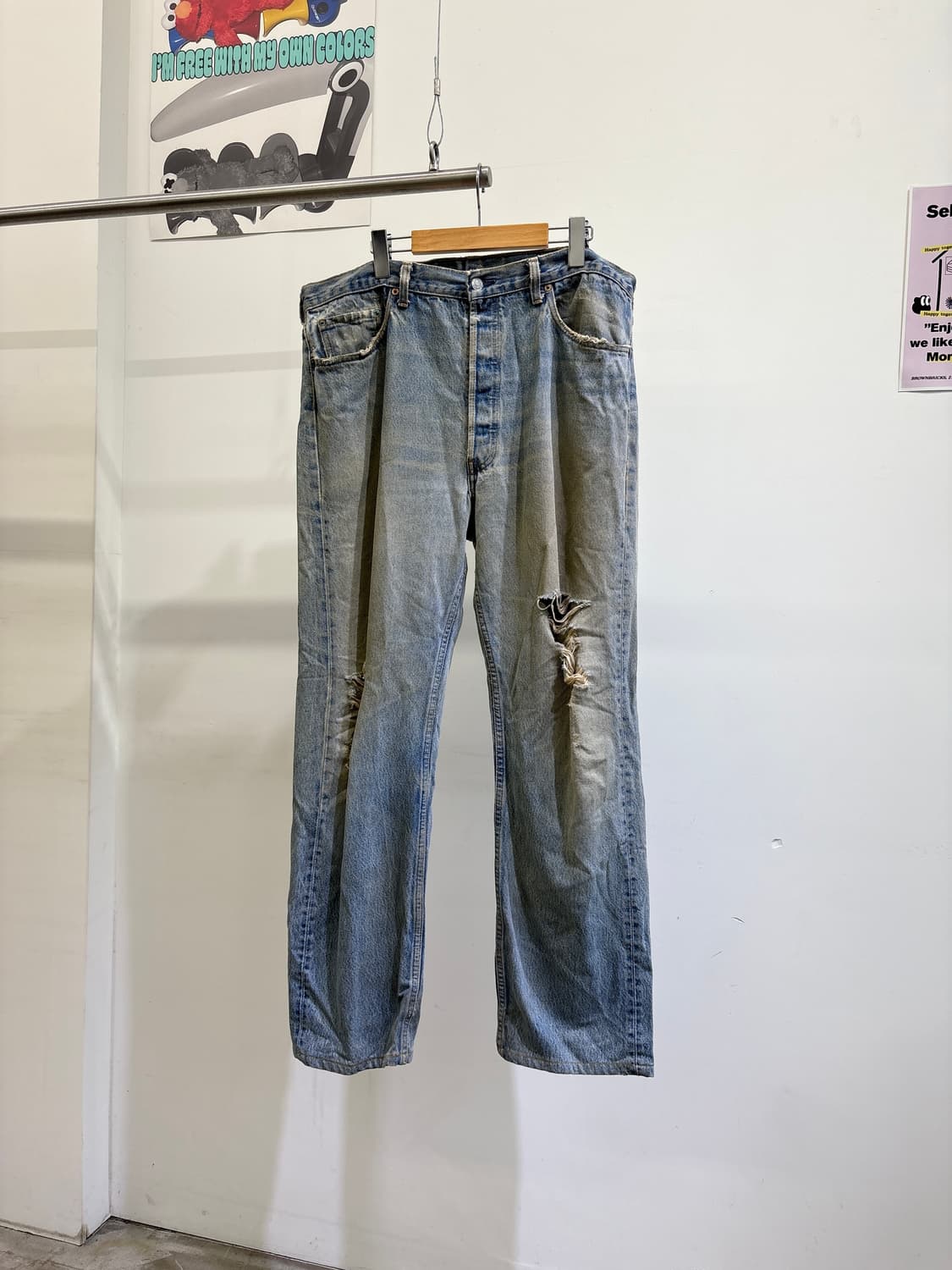 90’s LEVIS (Made in USA) 데님팬츠 상품이미지1